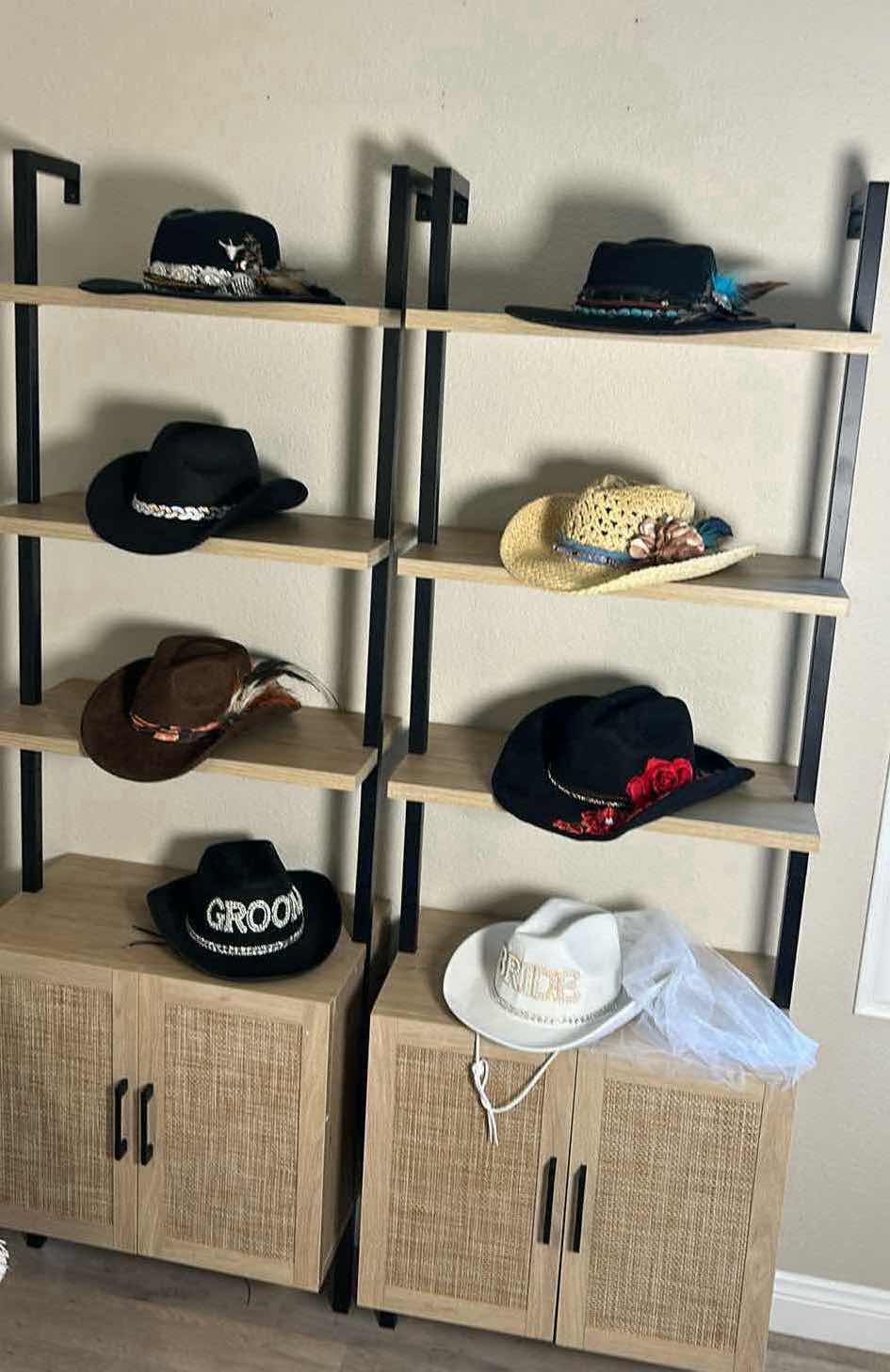 Photo 1 of 8 WESTERN STYLE COWGIRL/COWBOY HATS