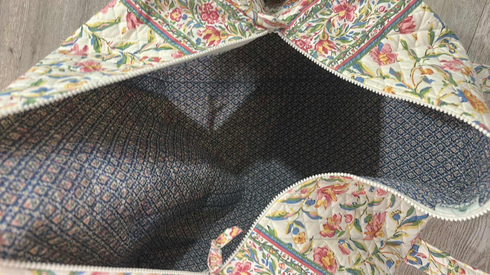 Photo 1 of 2 VERA BRADLEY TRAVEL BAGS - IN THE “PERENNIALS” PATTERN, 1 VERY LARGE LUGGAGE SIZE AND 1 OVERNIGHT