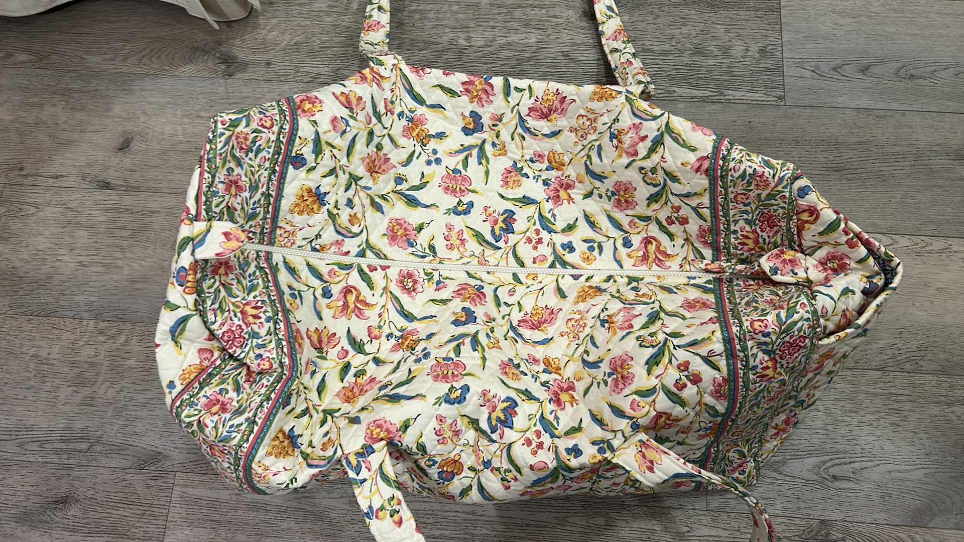 Photo 1 of 2 VERA BRADLEY TRAVEL BAGS - IN THE “PERENNIALS” PATTERN, 1 VERY LARGE LUGGAGE SIZE AND 1 OVERNIGHT