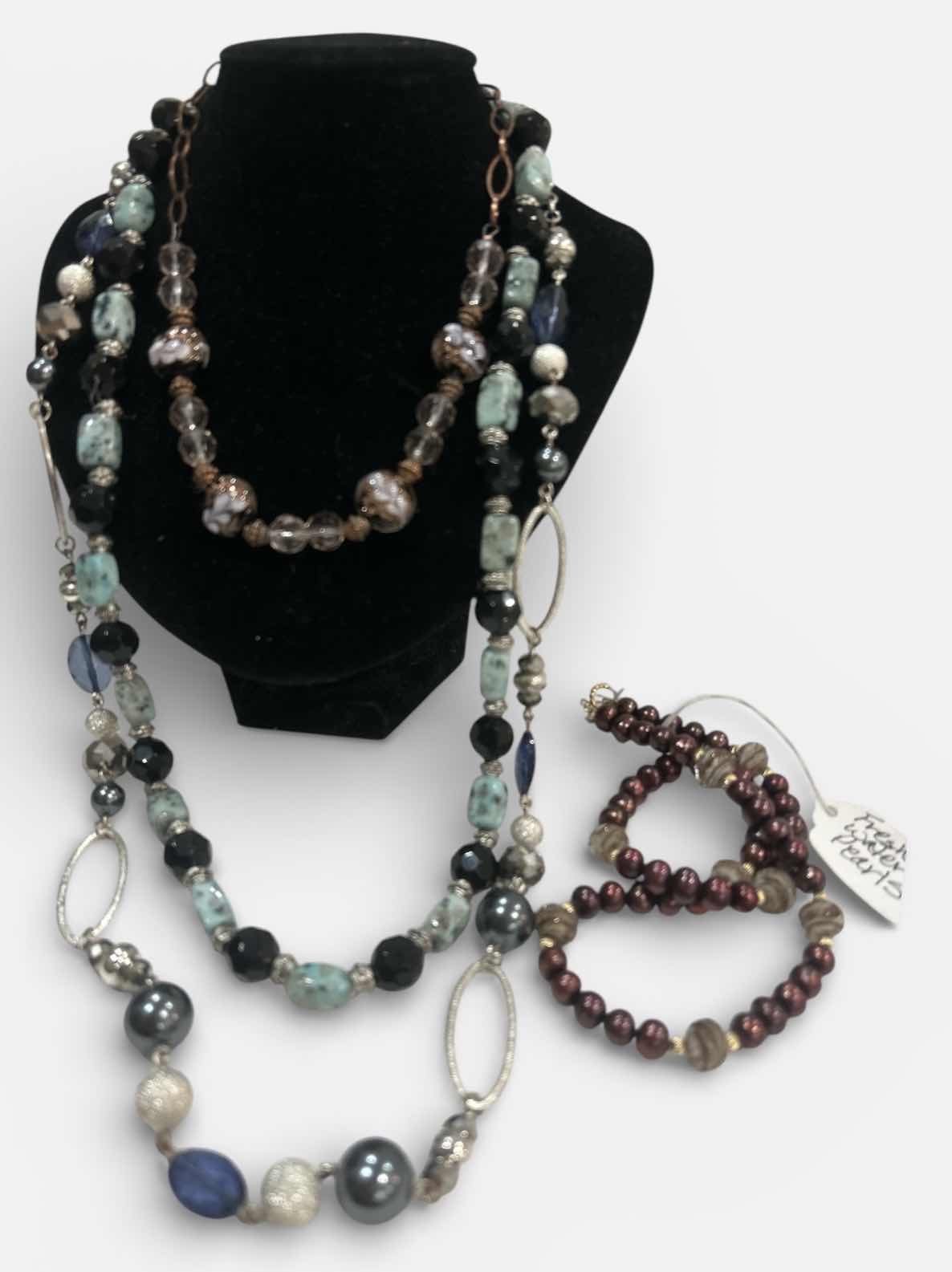 Photo 1 of FASHION JEWELRY- 4 NECKLACES