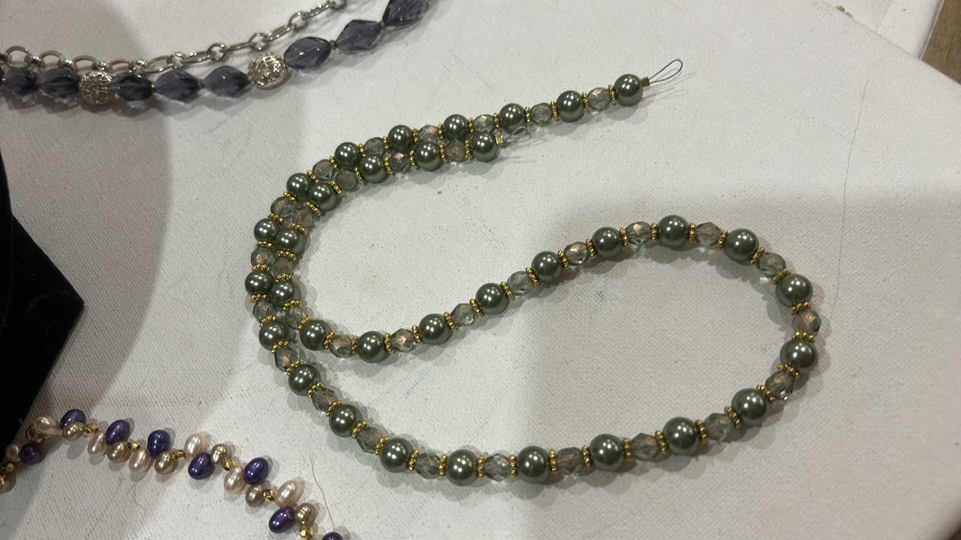 Photo 1 of FASHION JEWELRY- 4 NECKLACES & 1 BRACELET