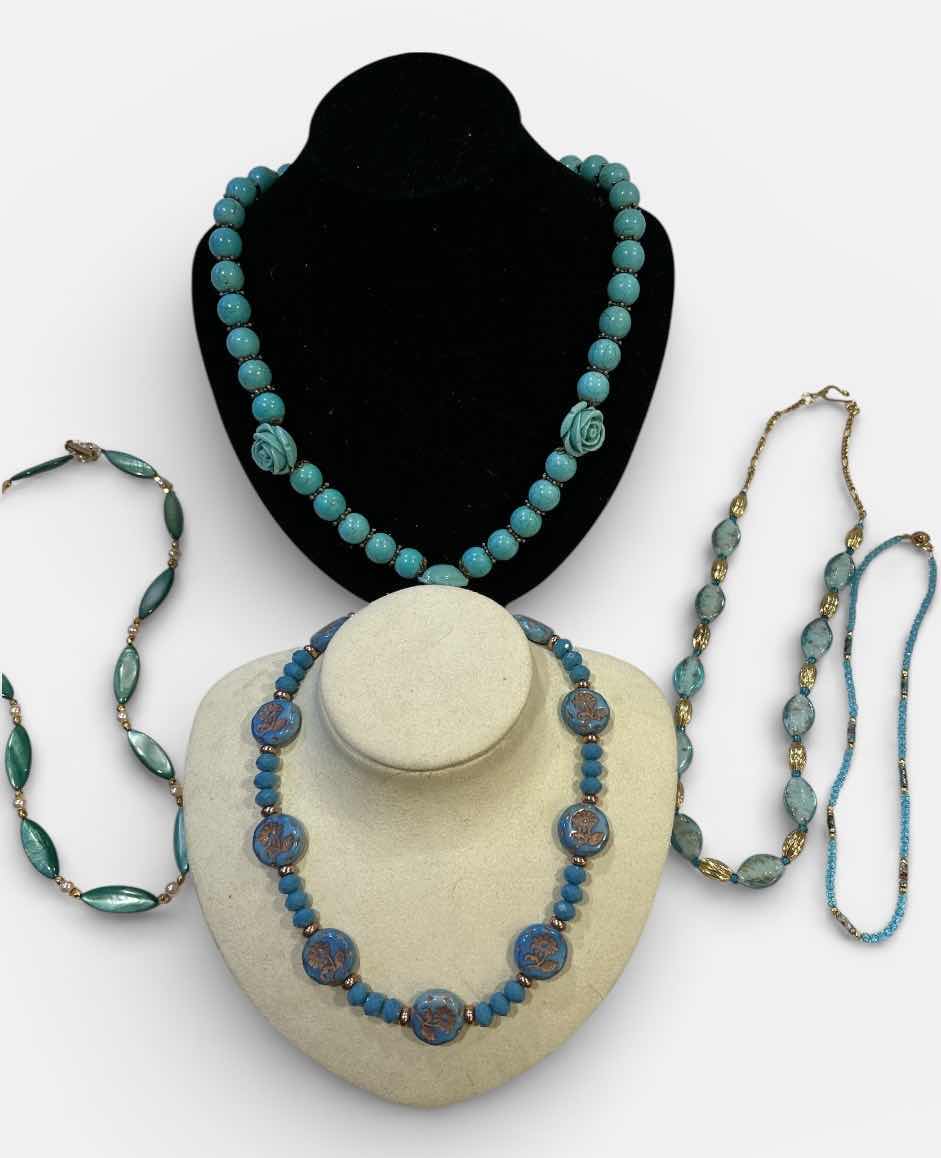 Photo 1 of FASHION JEWELRY- 5 NECKLACES