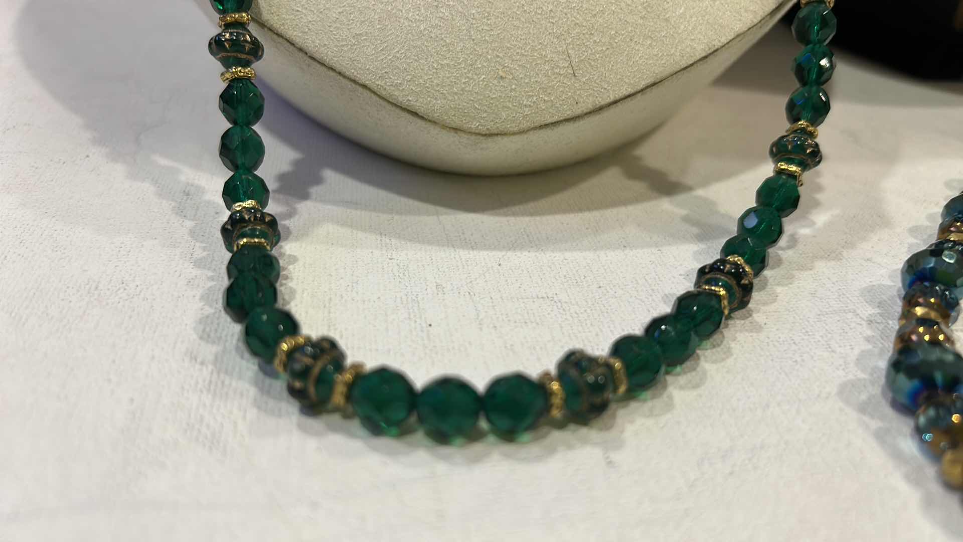 Photo 1 of FASHION JEWELRY- 3 NECKLACES & 1 BRACELET, 1 EARRINGS