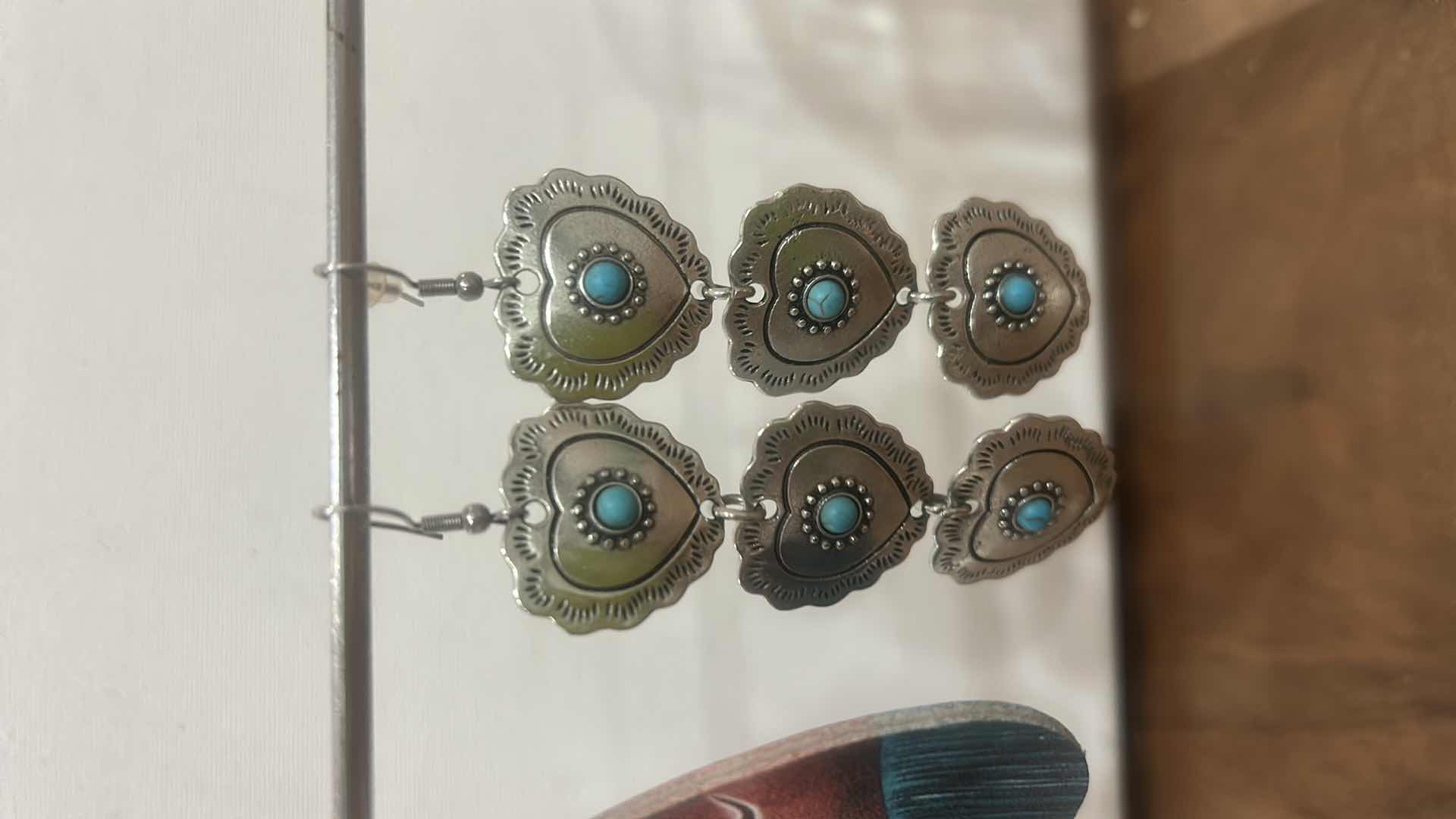 Photo 1 of FASHION JEWELRY- 3 PAIRS PIERCED EARRINGS
