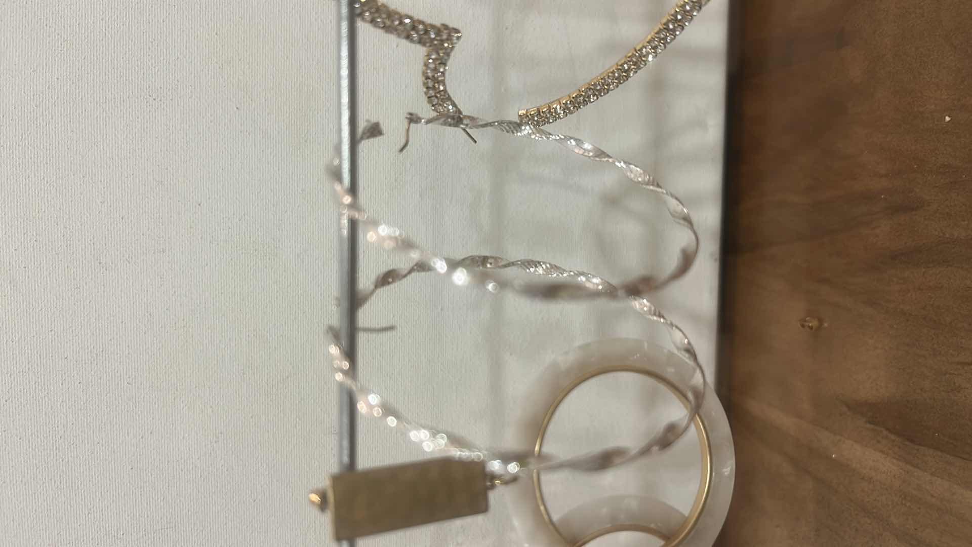 Photo 1 of FASHION JEWELRY- 3 PAIRS PIERCED EARRINGS