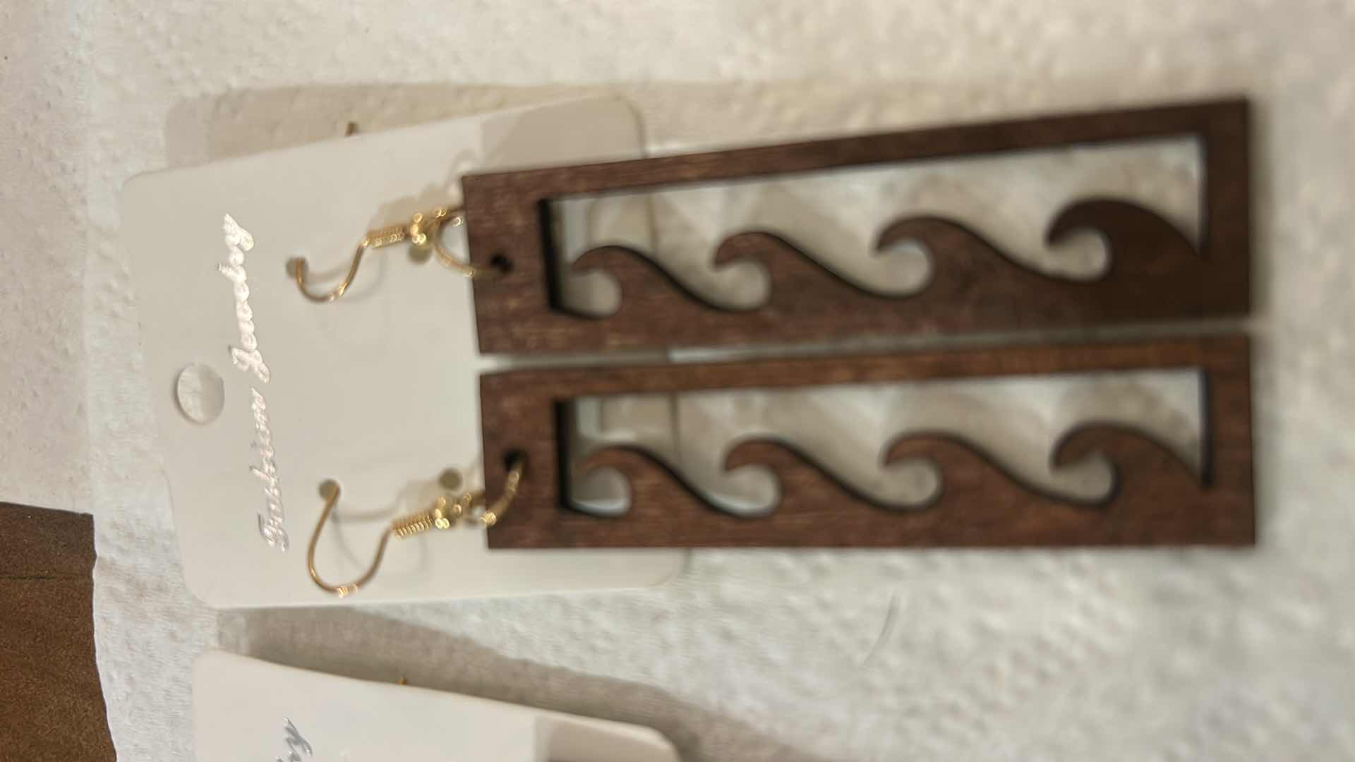 Photo 1 of FASHION JEWELRY- 4 PAIRS PIERCED EARRINGS