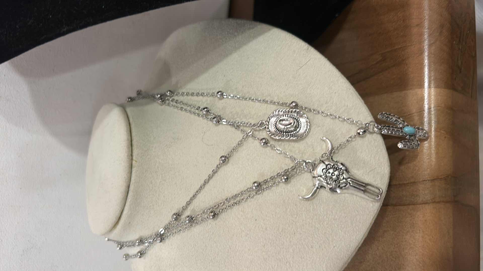 Photo 1 of FASHION JEWELRY- 5 NEW NECKLACES