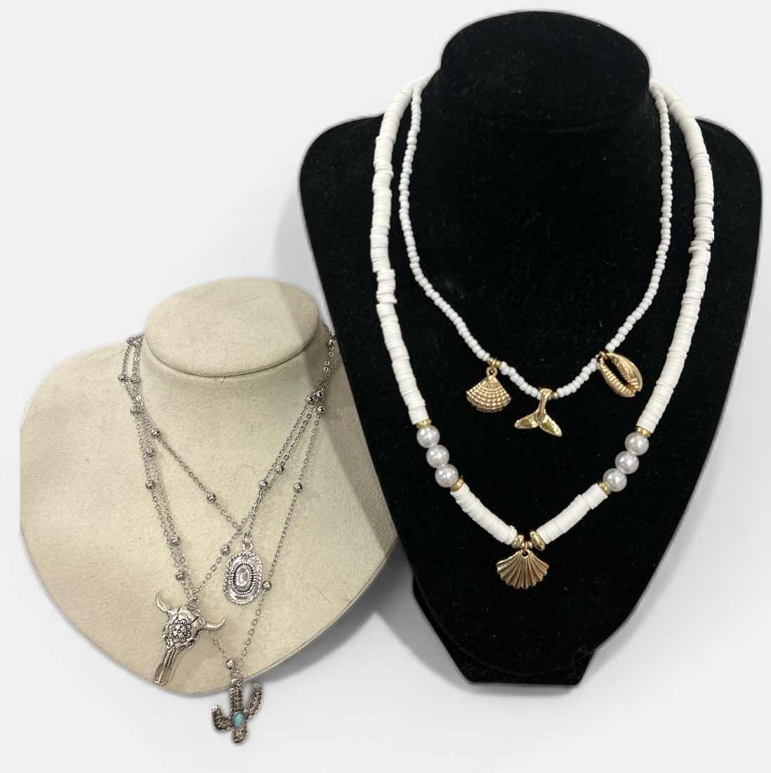 Photo 1 of FASHION JEWELRY- 5 NEW NECKLACES