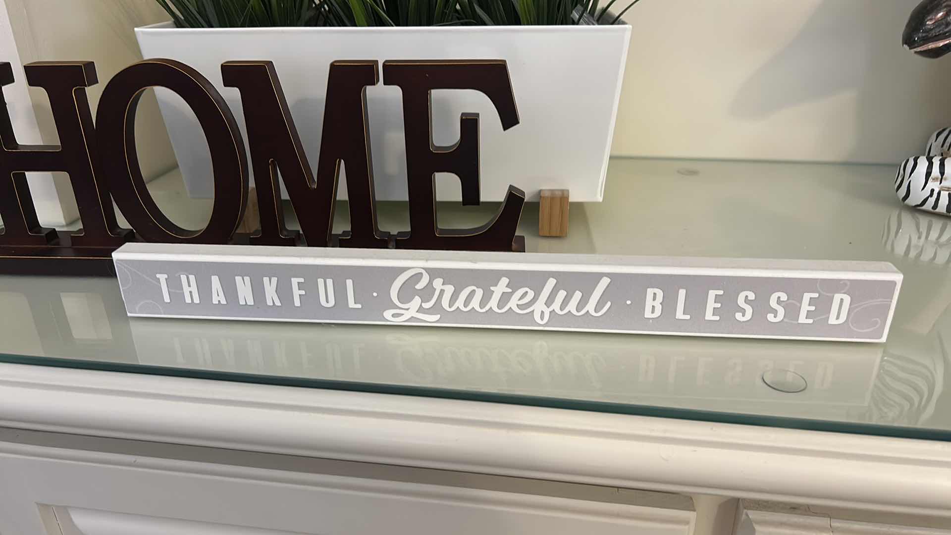 Photo 1 of 3 PC HOME DECOR (PLANTER 12 1/2 X 5 1/2 X H6”)