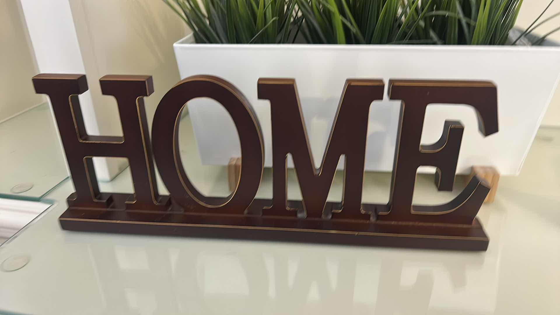 Photo 1 of 3 PC HOME DECOR (PLANTER 12 1/2 X 5 1/2 X H6”)