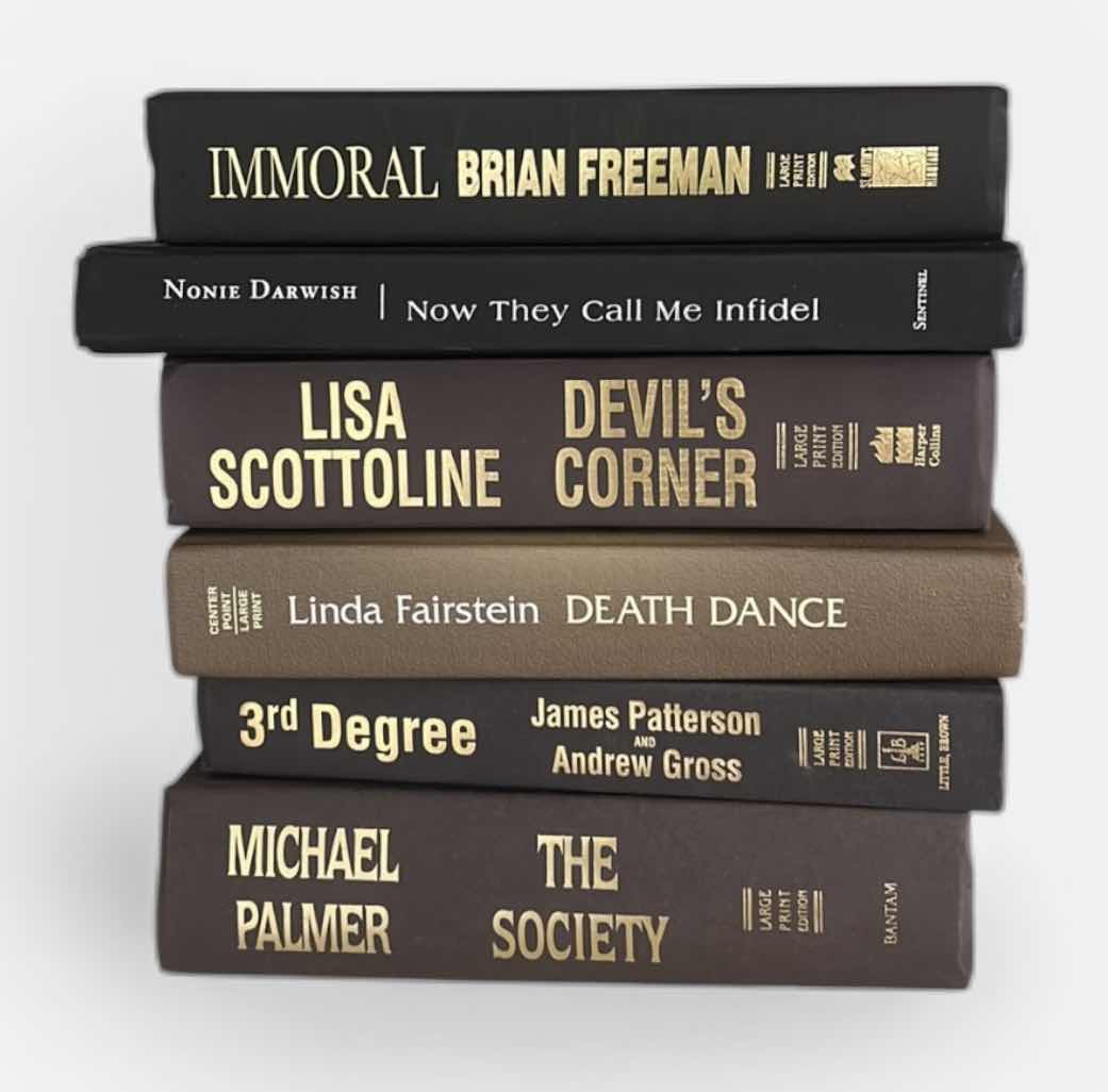 Photo 1 of 6 HARDCOVER BOOKS