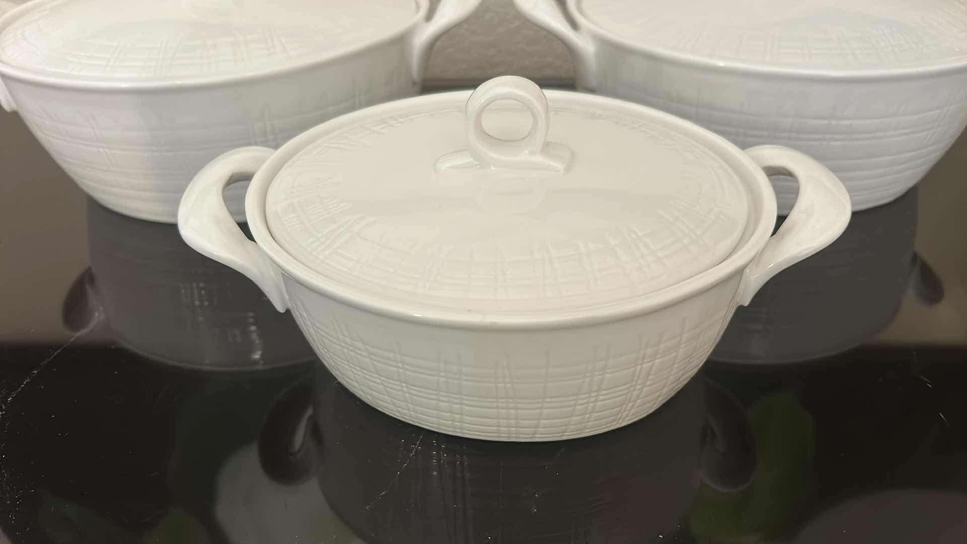 Photo 1 of 3 LIDDED CASSEROLE DISHES