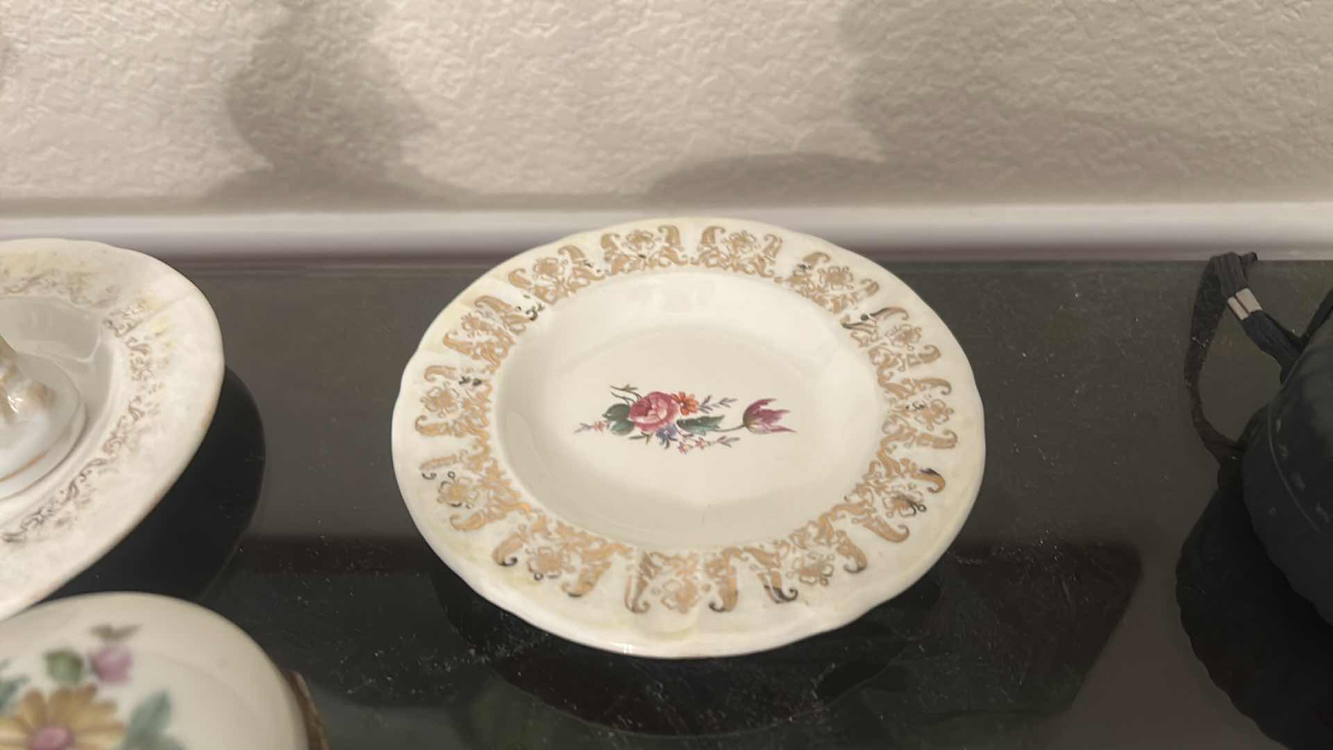 Photo 1 of 6 PC VINTAGE HOME DECOR, PORCELAIN AND GLASS BALLERINA H5”