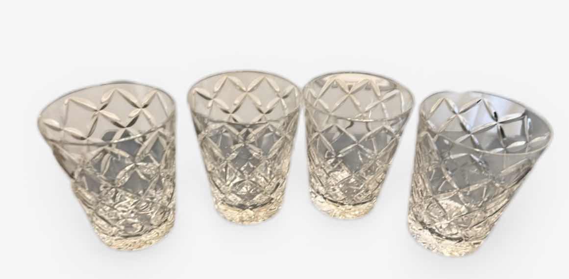 Photo 1 of 4 CUT CRYSTAL HIGH BALL GLASSES