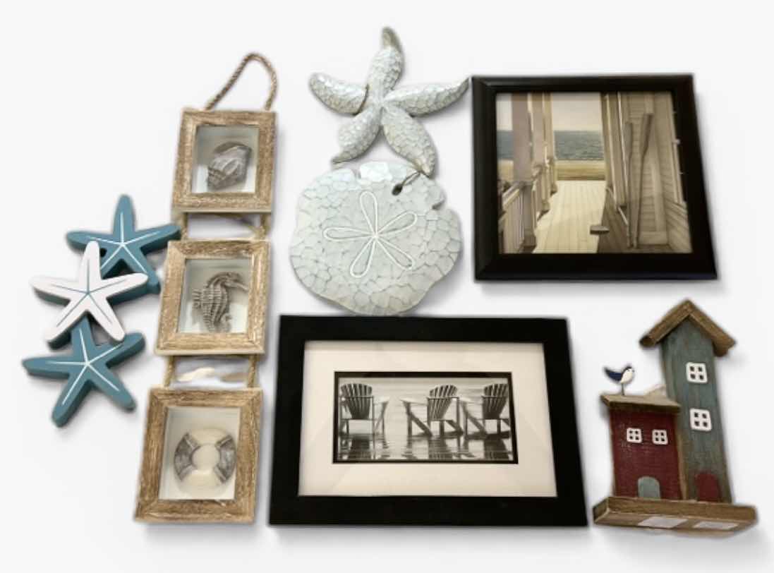 Photo 1 of 7 PC OCEAN THEMED HOME DECOR