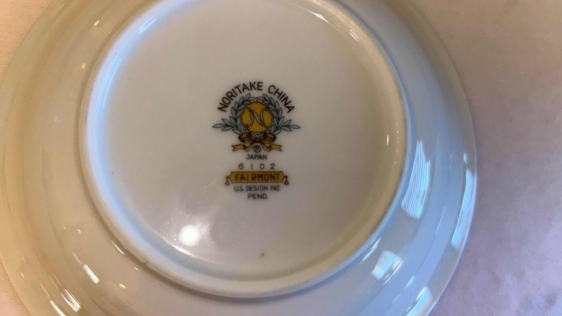 Photo 1 of 44 PCS- NORITAKE FAIRMONT BONE CHINA 