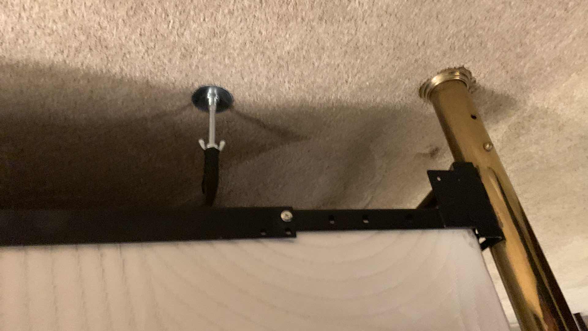 View 4 of BRASS QUEEN SIZE BED FRAME 63” X 88” H 49”