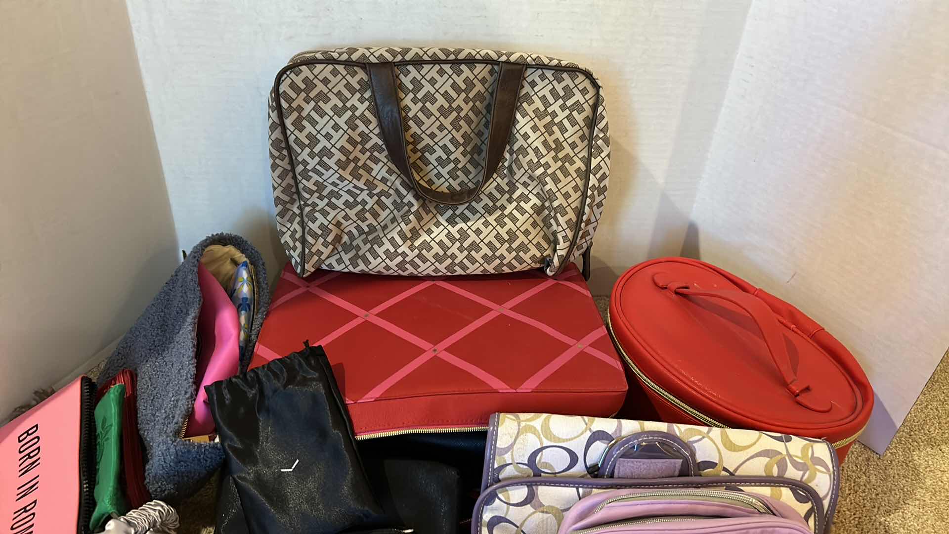 Photo 1 of ASSORTED COSMETICS BAGS