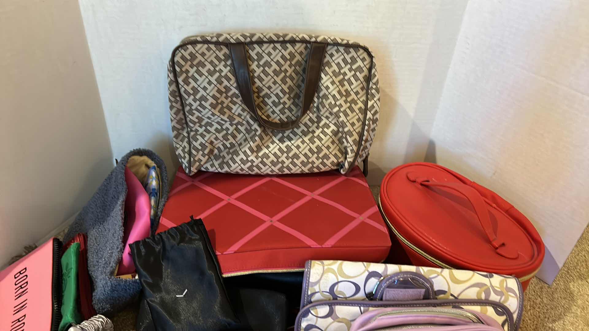 Photo 1 of ASSORTED COSMETICS BAGS