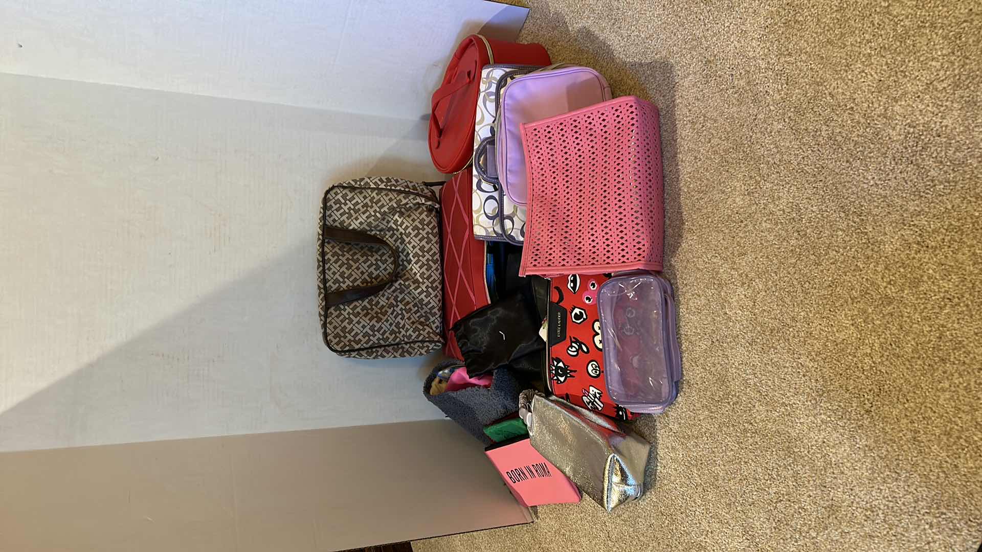 Photo 1 of ASSORTED COSMETICS BAGS