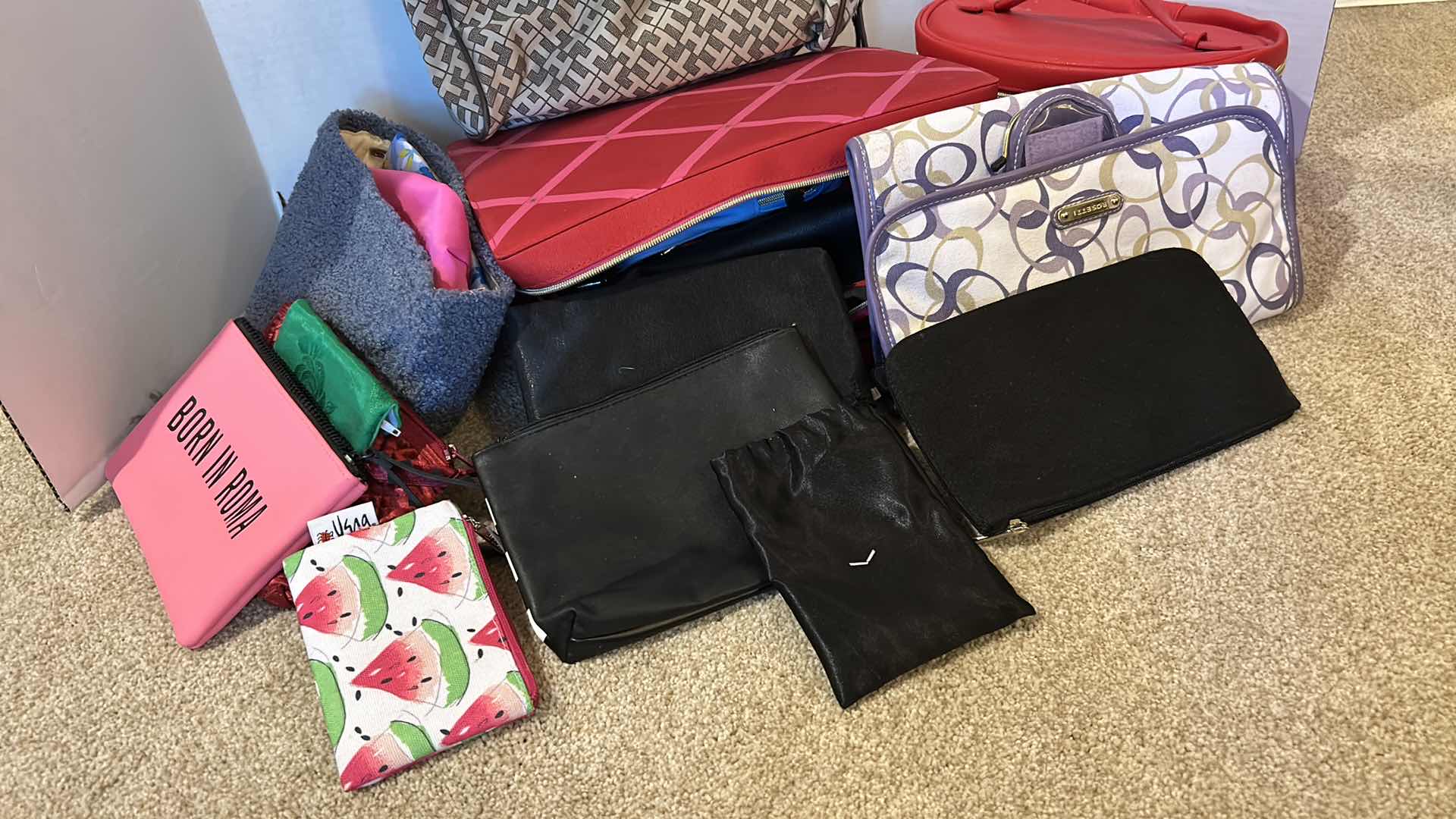 Photo 1 of ASSORTED COSMETICS BAGS