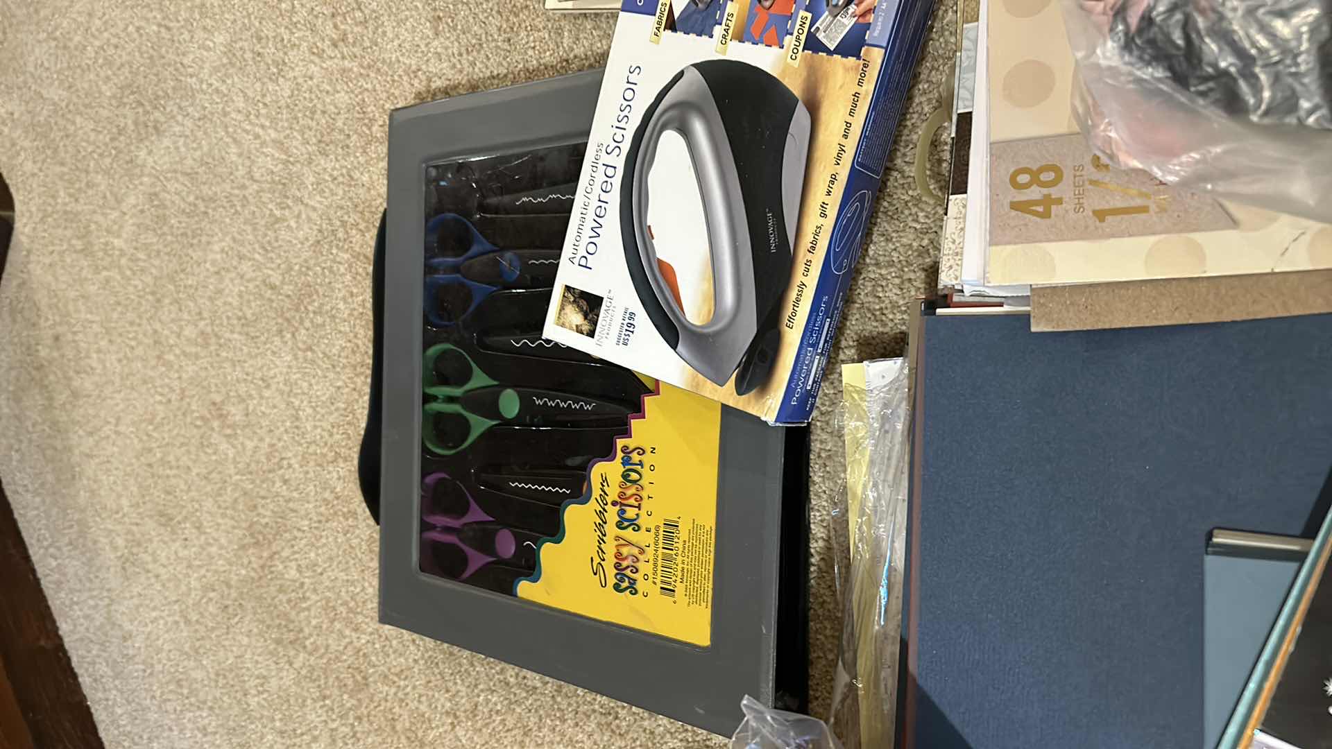 Photo 1 of ASSORTED CRAFT GLUE GUN SCISSORS