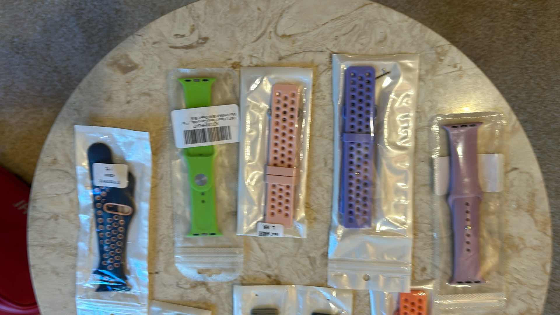 Photo 1 of 9-COLORFUL PLASTIC WATCH BANDS