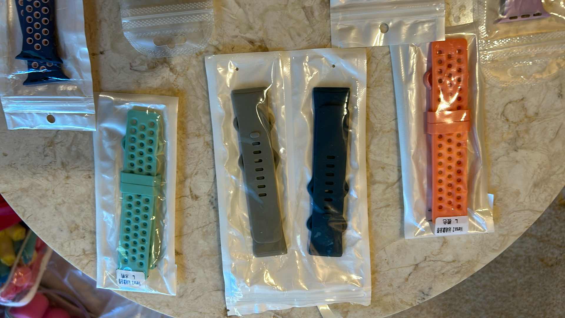 Photo 1 of 9-COLORFUL PLASTIC WATCH BANDS