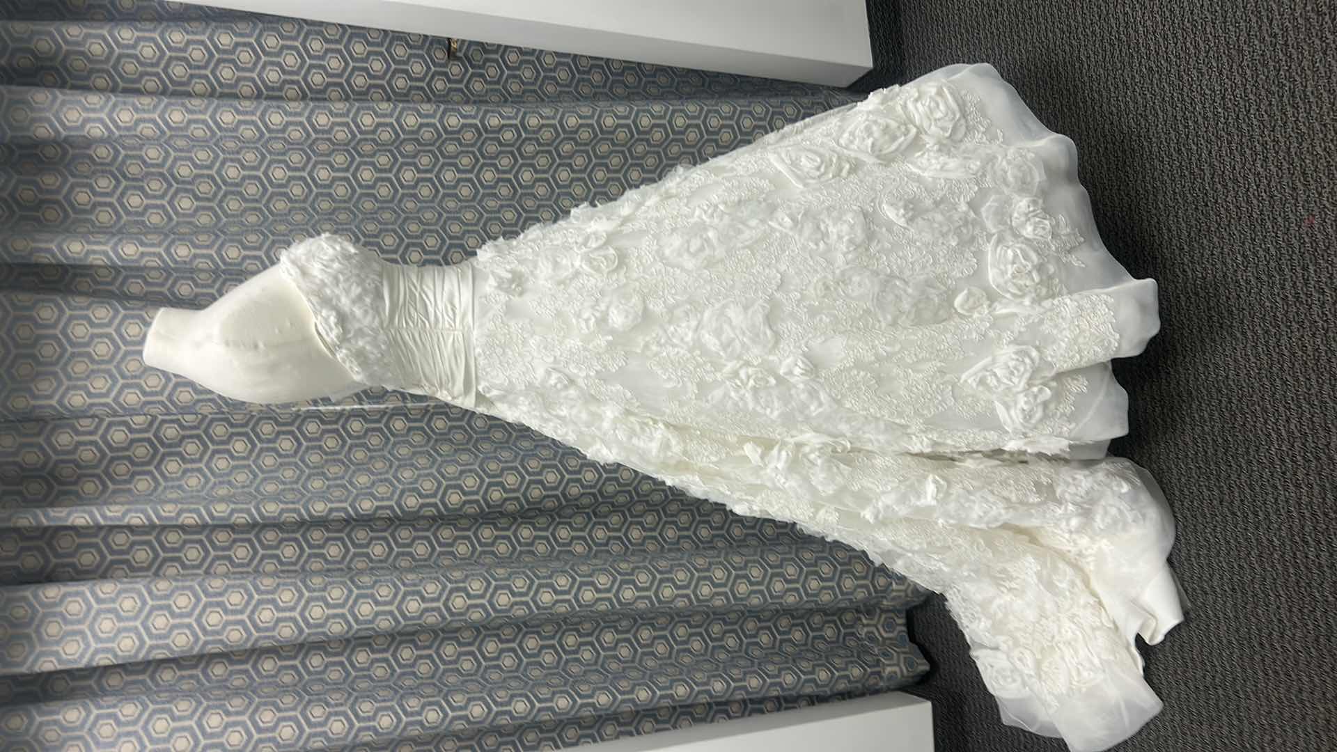 Photo 1 of BRIDAL GOWN “ALLURE BRIDAL” SWEETHEART DRESS WITH ROSETTES ALL OVER, FULL GOWN, SIZE 12 $3,000