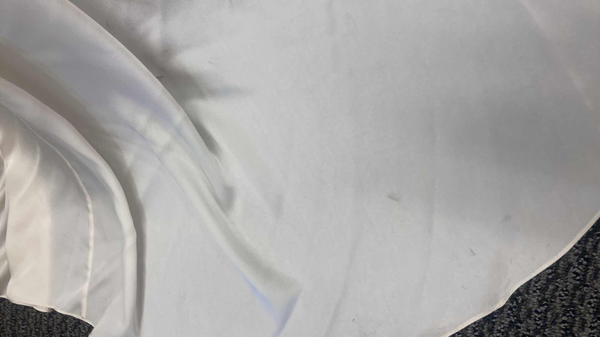 Photo 1 of BRIDAL GOWN “MARTINA LIANA” SILK CHAMPAGNE STRAPLESS w RHINESTONE SIZE 10