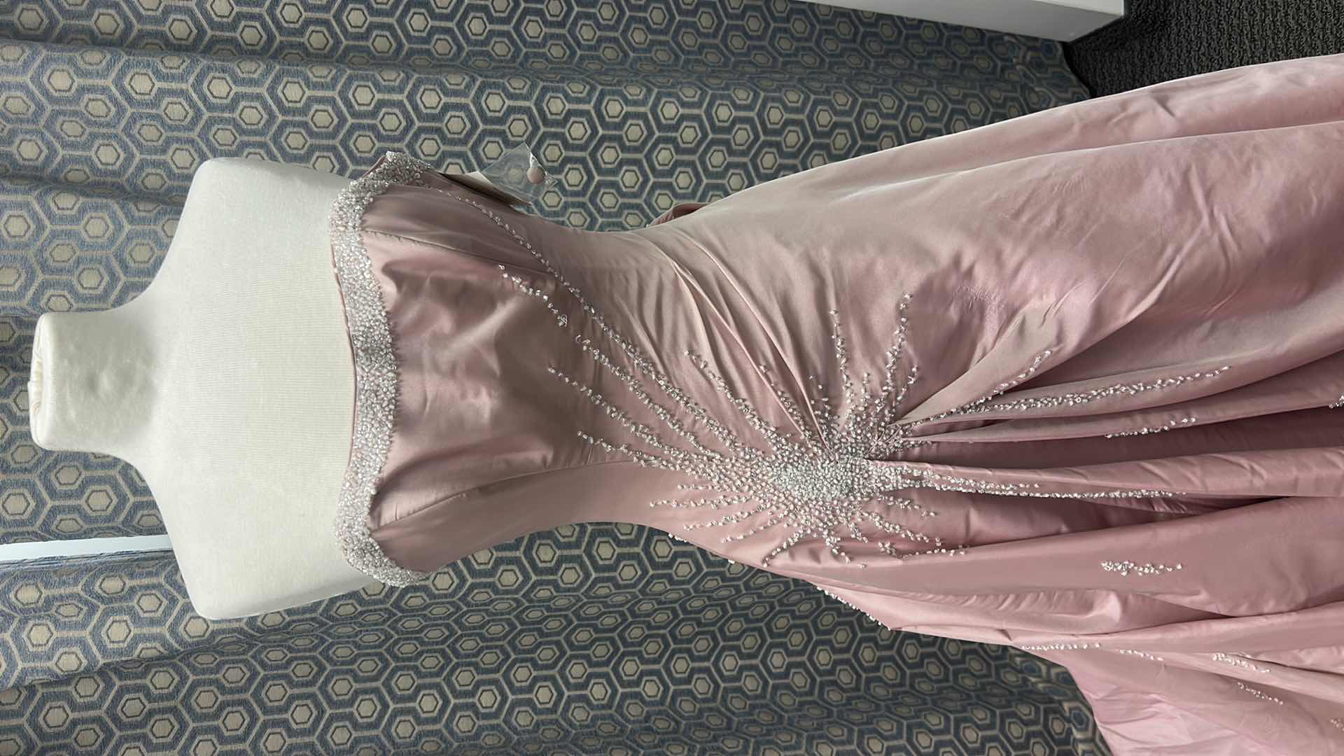 Photo 1 of BRIDAL GOWN “MAGGIE SOTTERO-COUTURE” , ROSE, EMBELLISHED WEDDING DRESS SIZE 8 