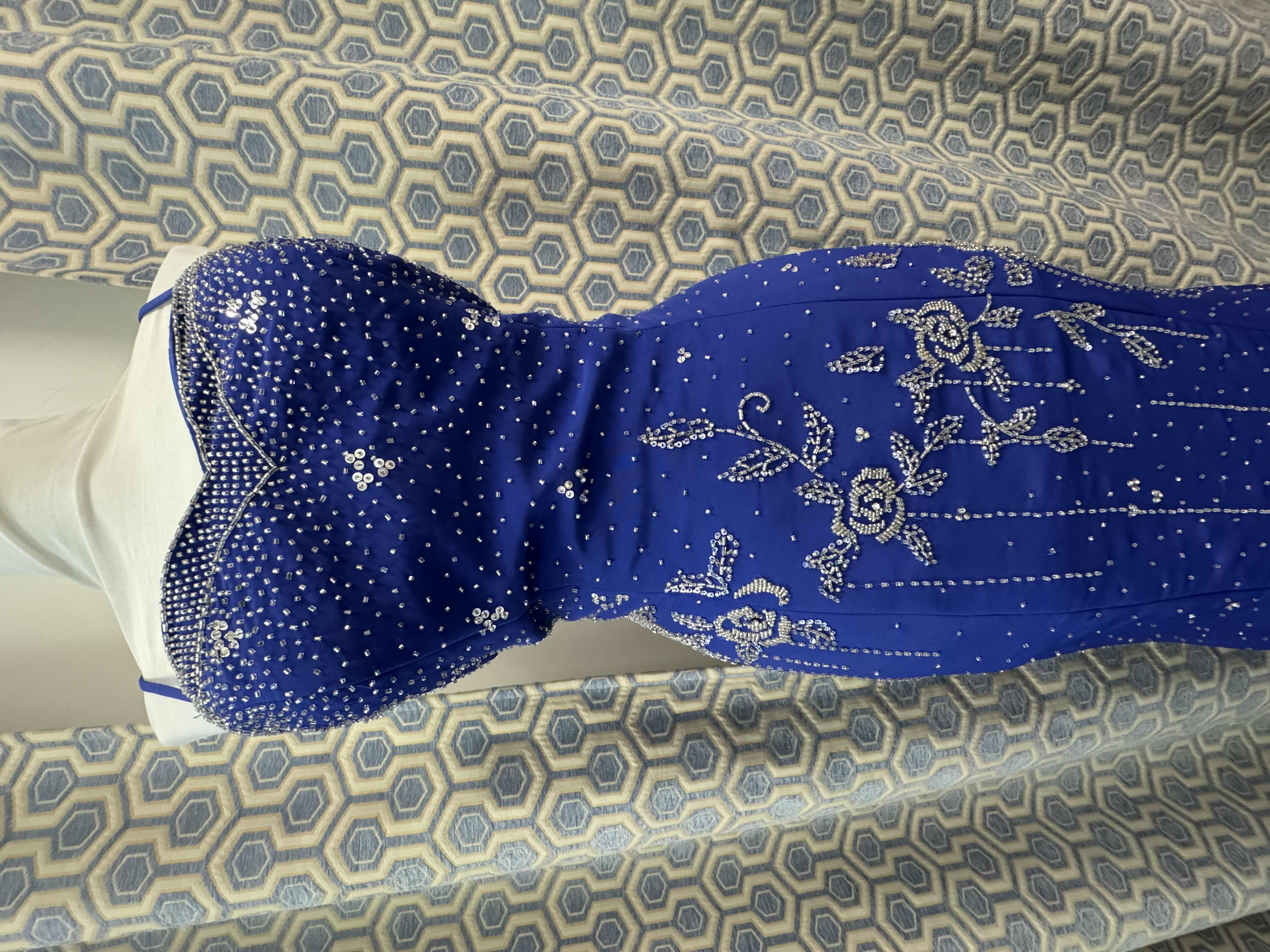 Photo 1 of EVENING GOWN MARYS MERMAID SAPPHIRE SIZE 8