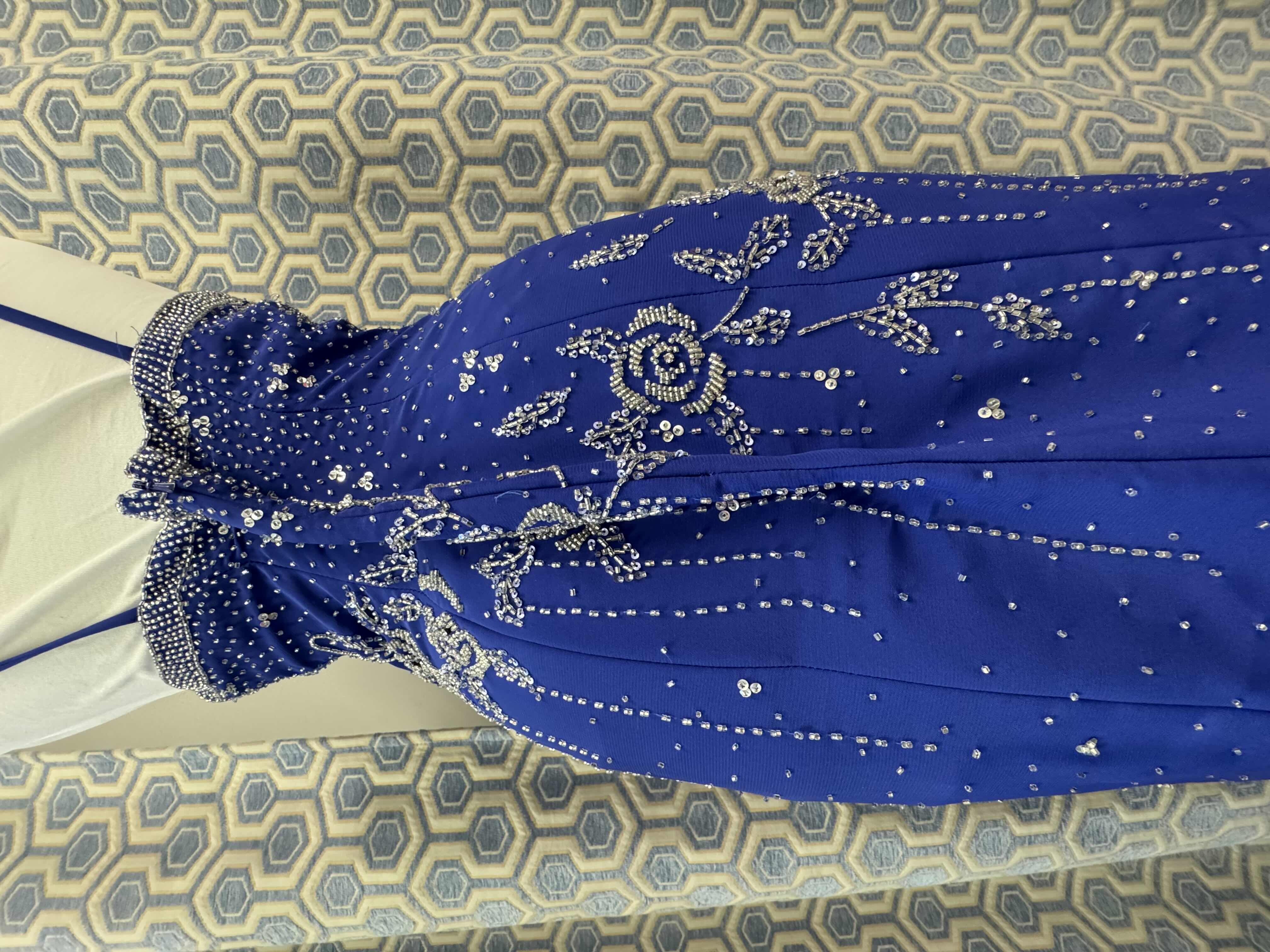 Photo 1 of EVENING GOWN MARYS MERMAID SAPPHIRE SIZE 8