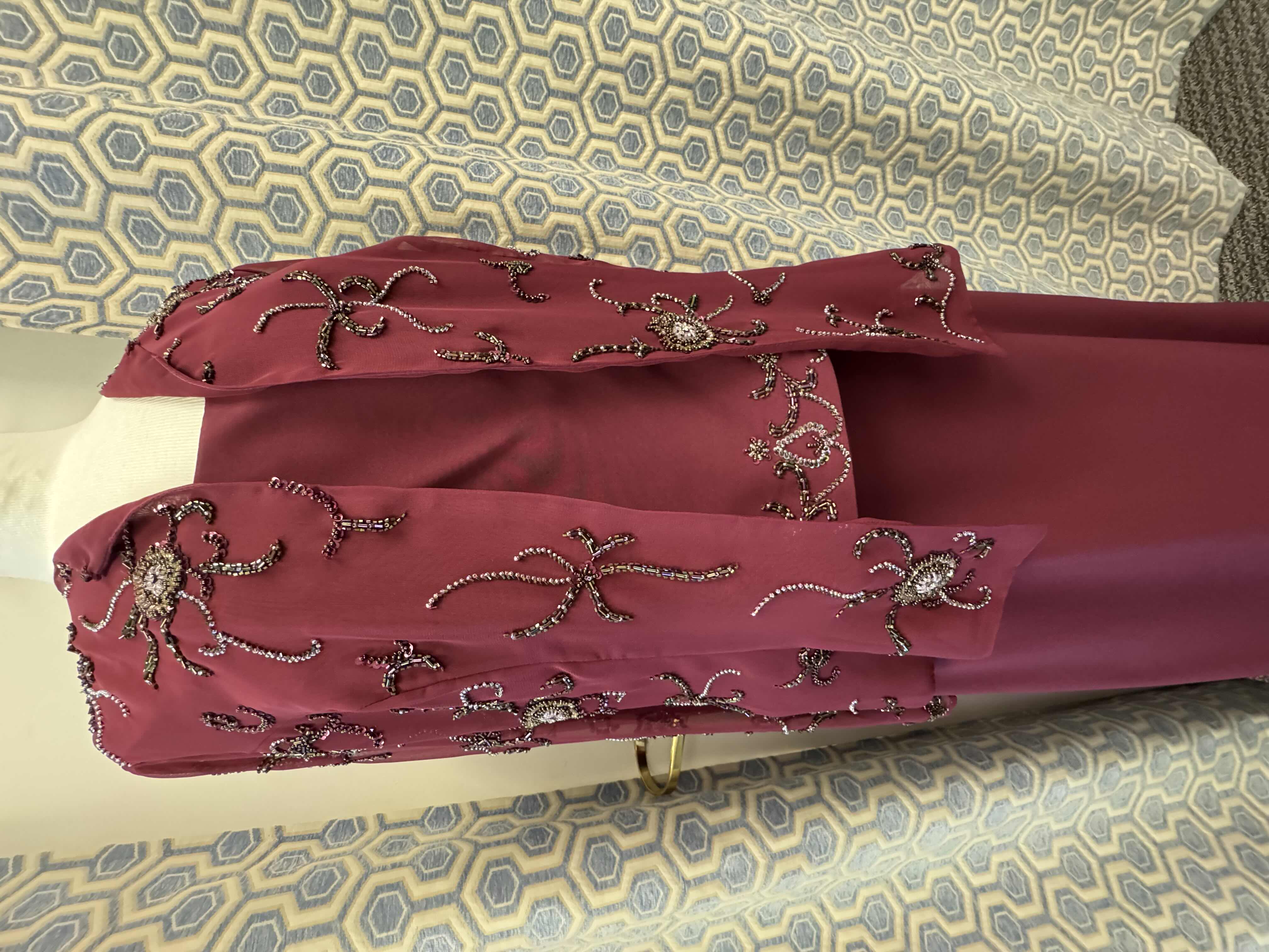 Photo 1 of EVENING GOWN LANDA  WINE SIZE 10