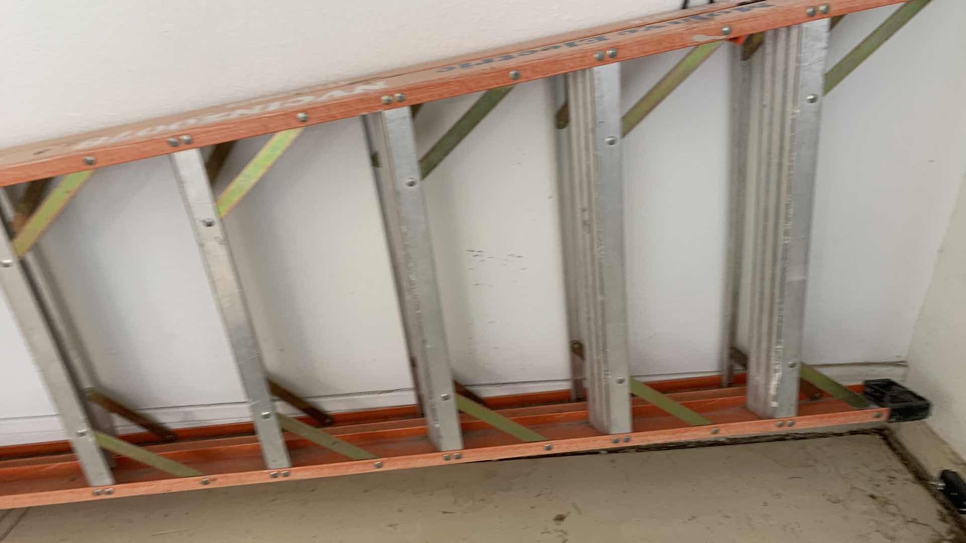 Photo 1 of ALUMINUM AND FIBERGLASS 12’ LADDER