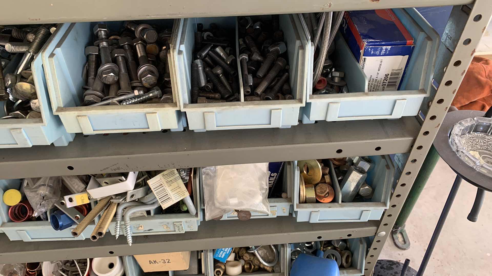 Photo 1 of ASSORTED FASTENERS AND SCREWS