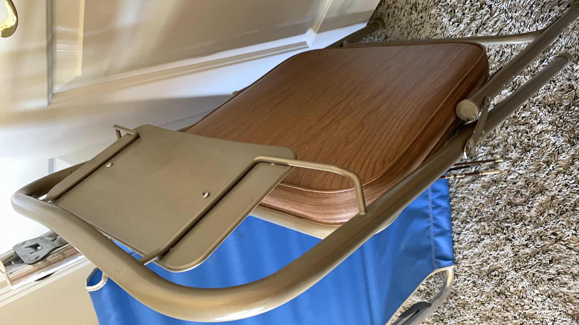 Photo 1 of 2-CHAIRS AND 2-FISHING POLES