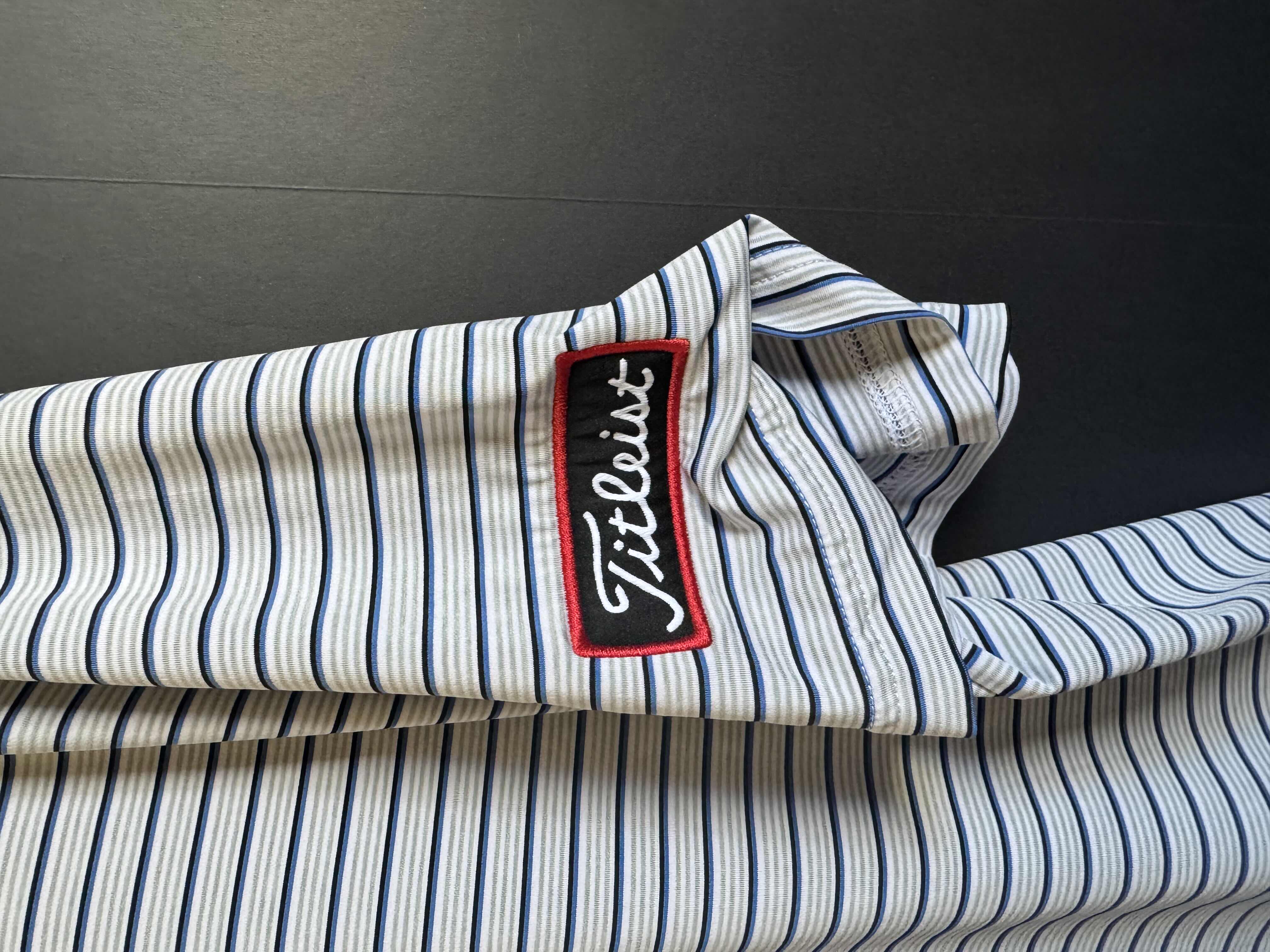 Photo 1 of FJ MENS SIZE LARGE PGA TOUR PATCHED POLO- ONLY FOR TOUR PROS AND NOT AVAILABLE TO THE PUBLIC