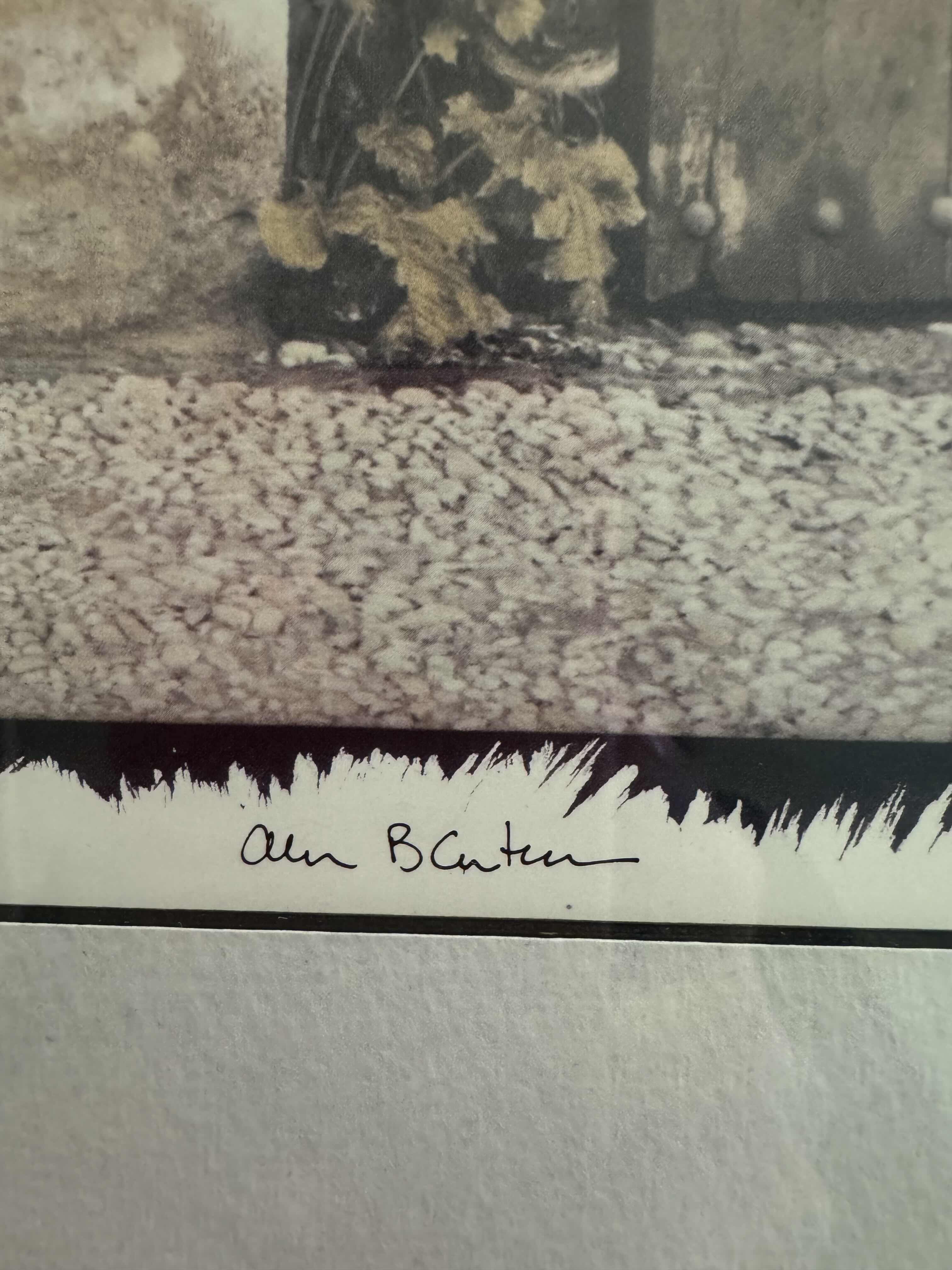 Photo 1 of ALHAMBRA GRANADA SPAIN BY ALAN BLAUSTEIN, FRAMED PHOTOGRAPH VINTAGE ARTWORK, 
18.5"X 18.5”H 