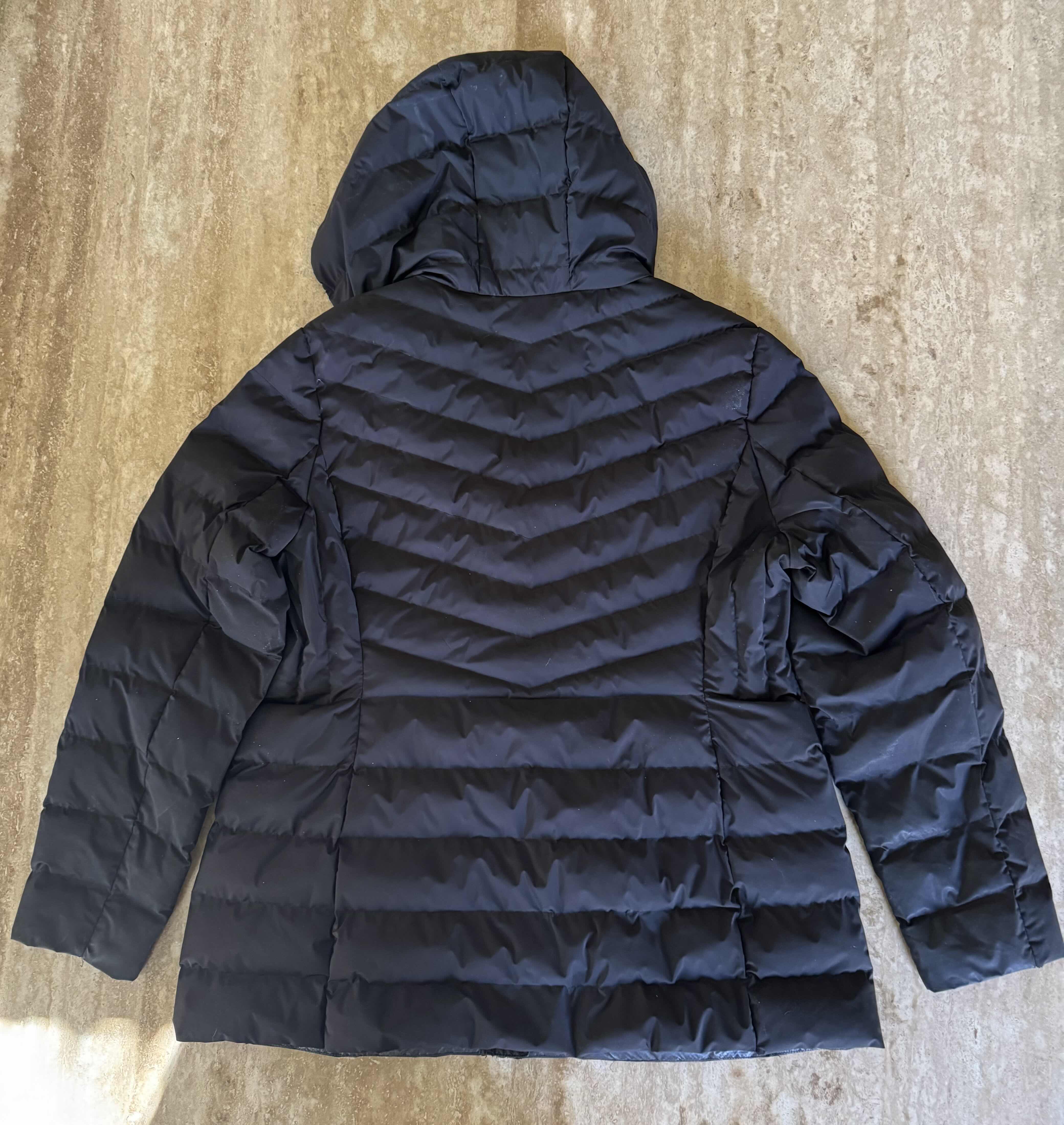 Photo 1 of 32 DEGREES HEAT WOMENS PUFFER JACKET ZIPPER HOODED XL, BLACK