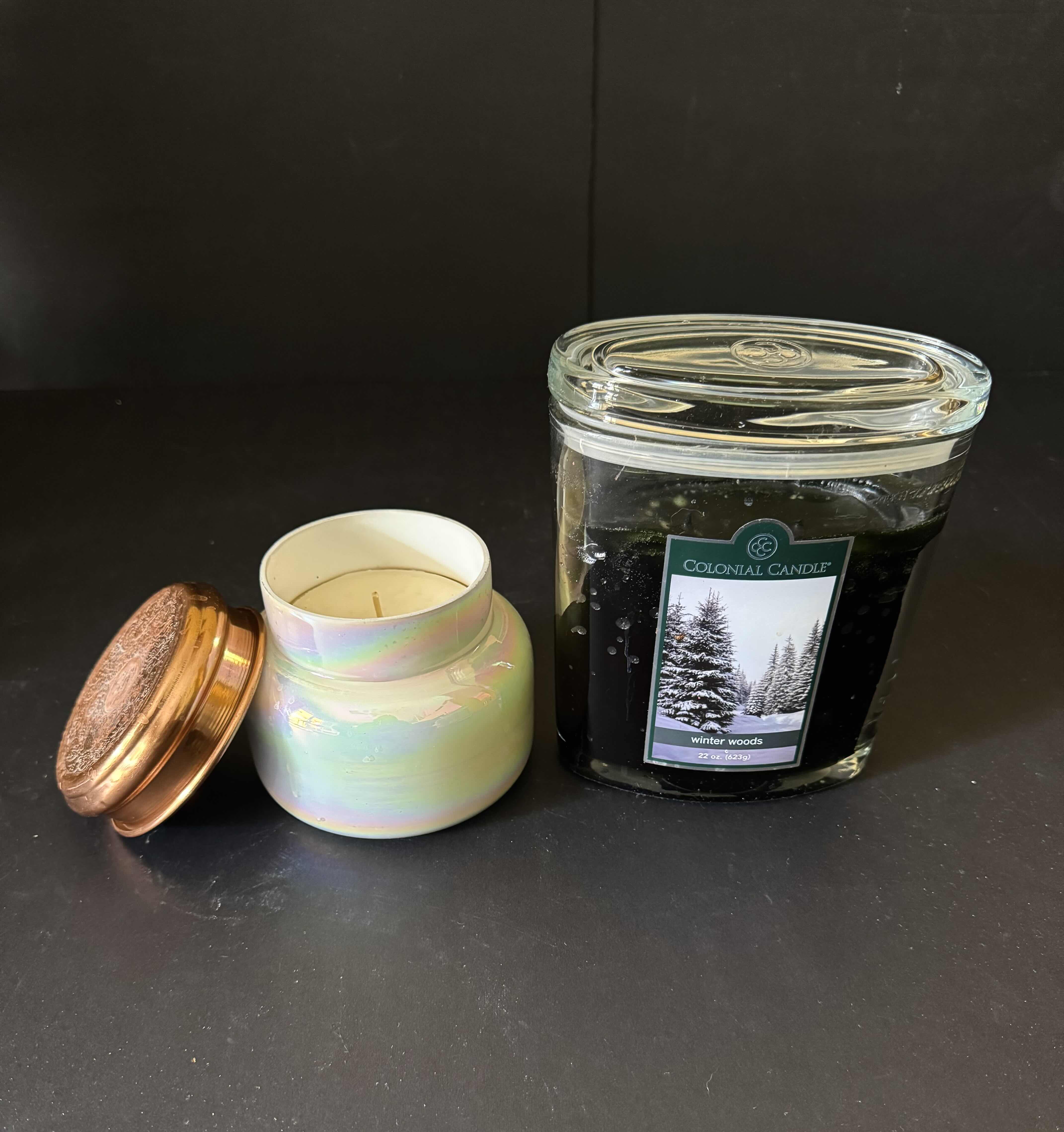 Photo 1 of HOME ESSENTIALS, HOME DECOR, FAUX PLANT, 2 CANDLES, 2 CANDLE PLATES. FAUX PLANT 20”H