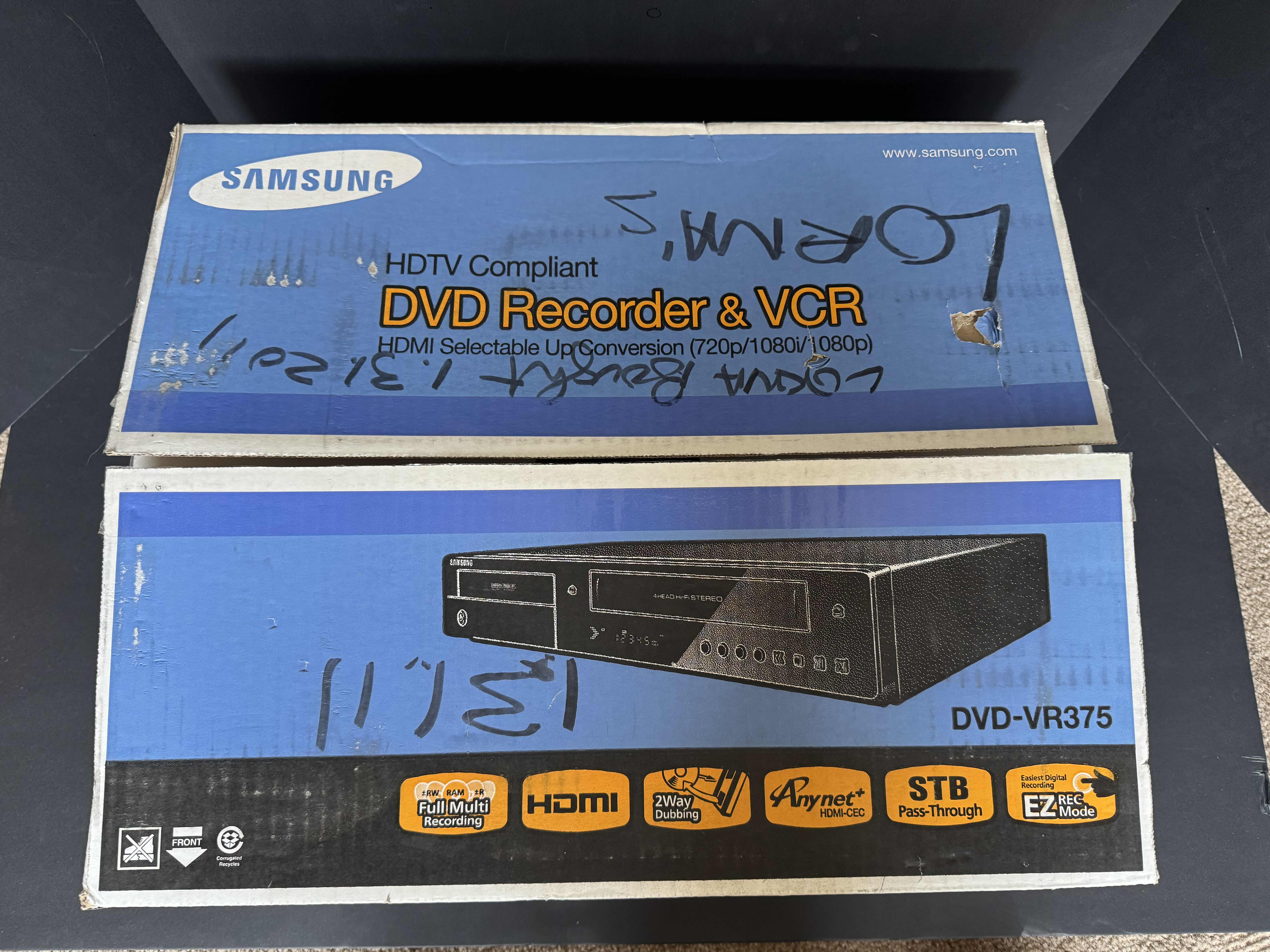 Photo 1 of BRAND NEW SAMSUNG DVD RECORDER AND VCR