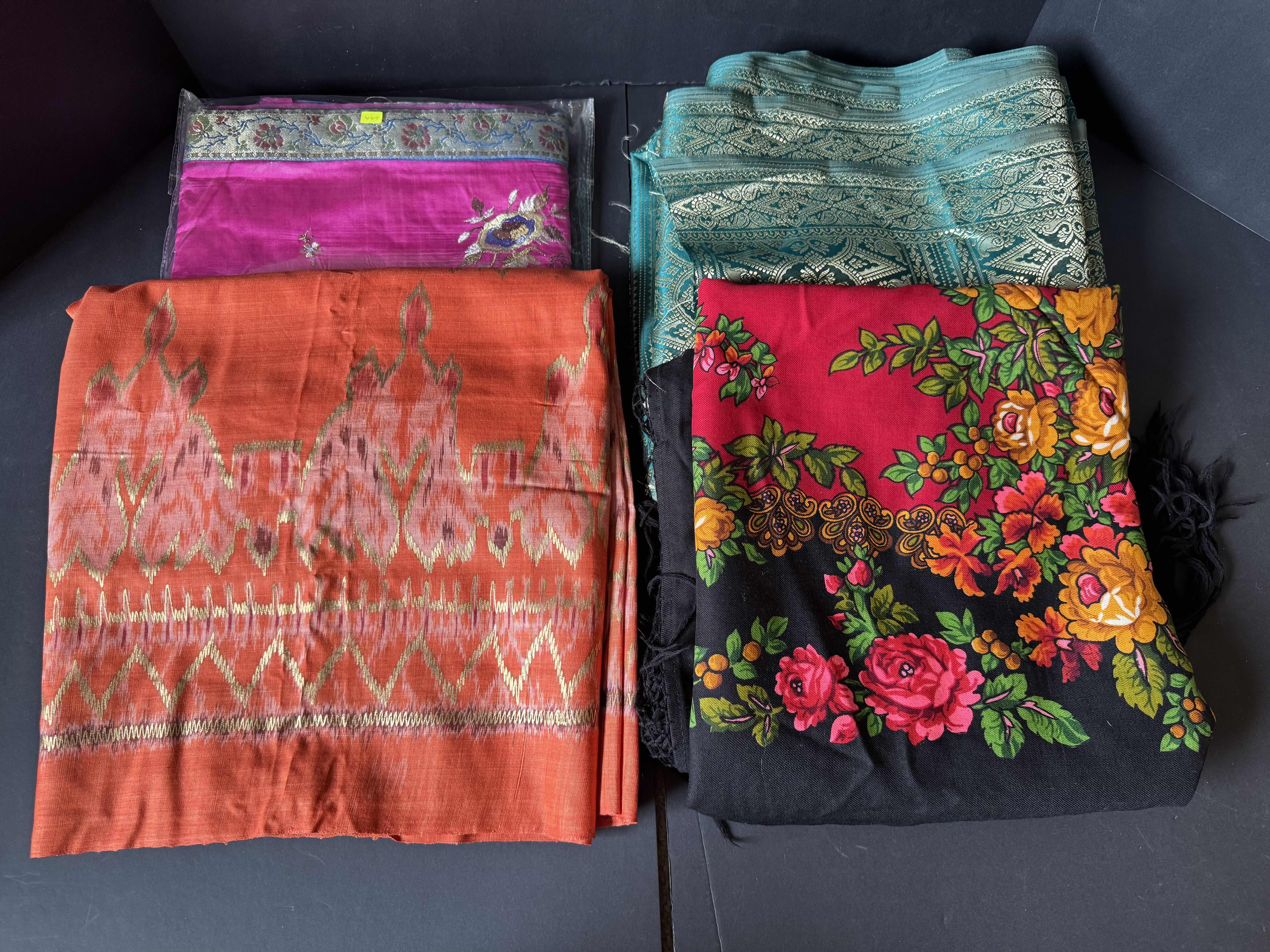 Photo 1 of ASSORTED FOREIGN LUXURY FABRICS AND 100% COTTON SHIRT XXXXL