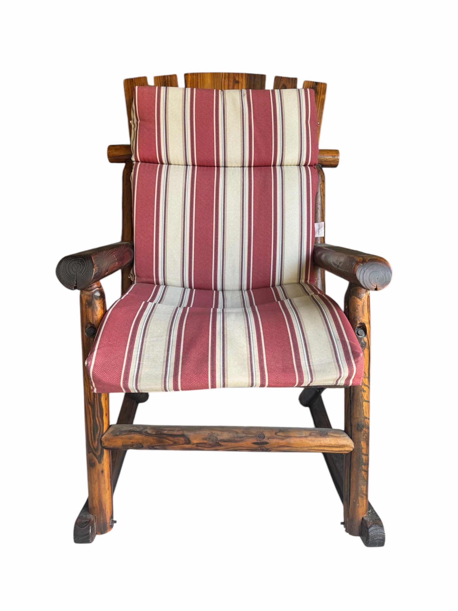 Photo 3 of CHAR-LOG STAR ROCKER LEIGH COUNTRY WOODEN ROCKING CHAIR

35”X 30” X H43”