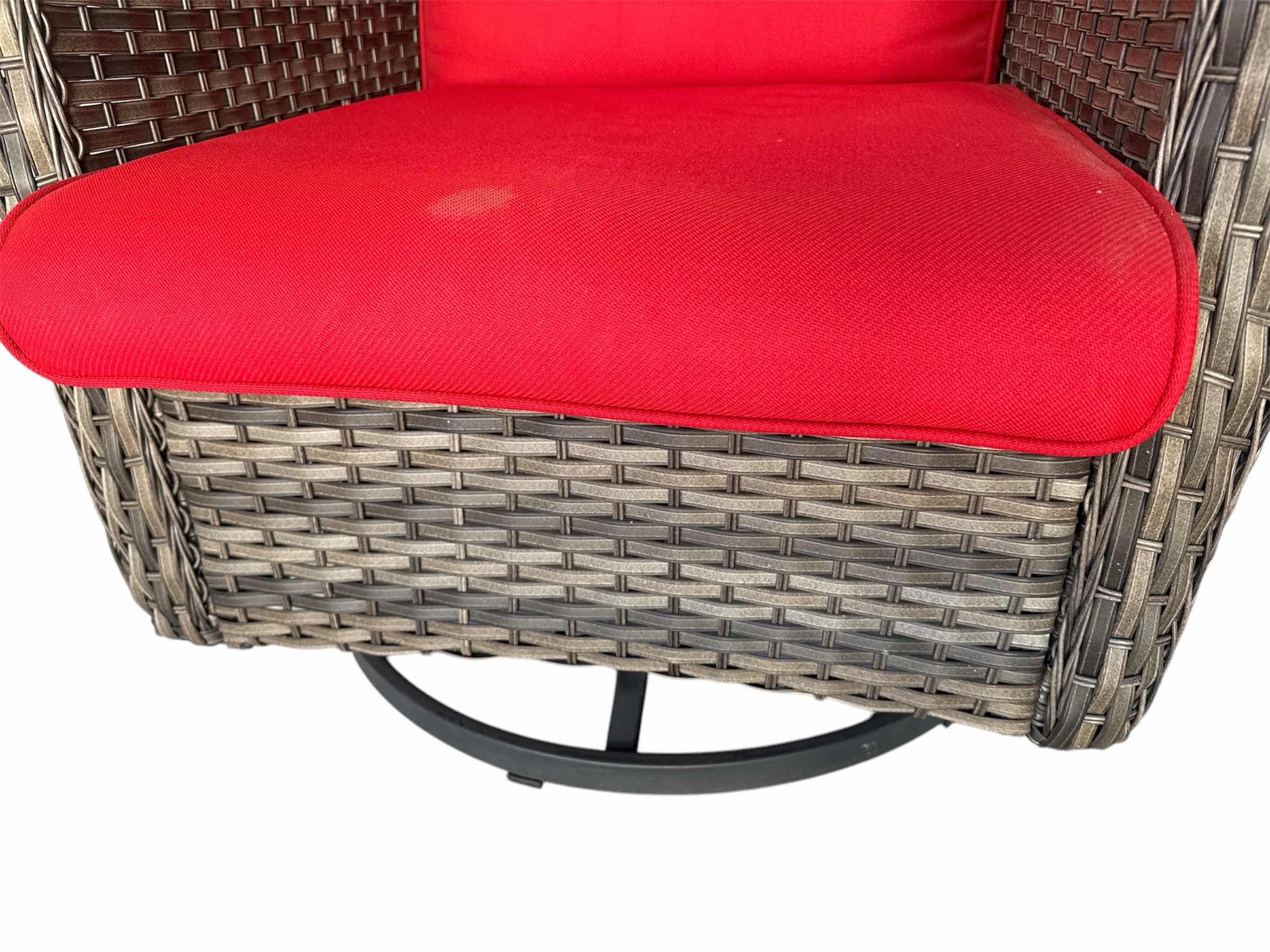 Photo 1 of WICKER GLIDING PATIO ROCKER 30” X 25” H35”