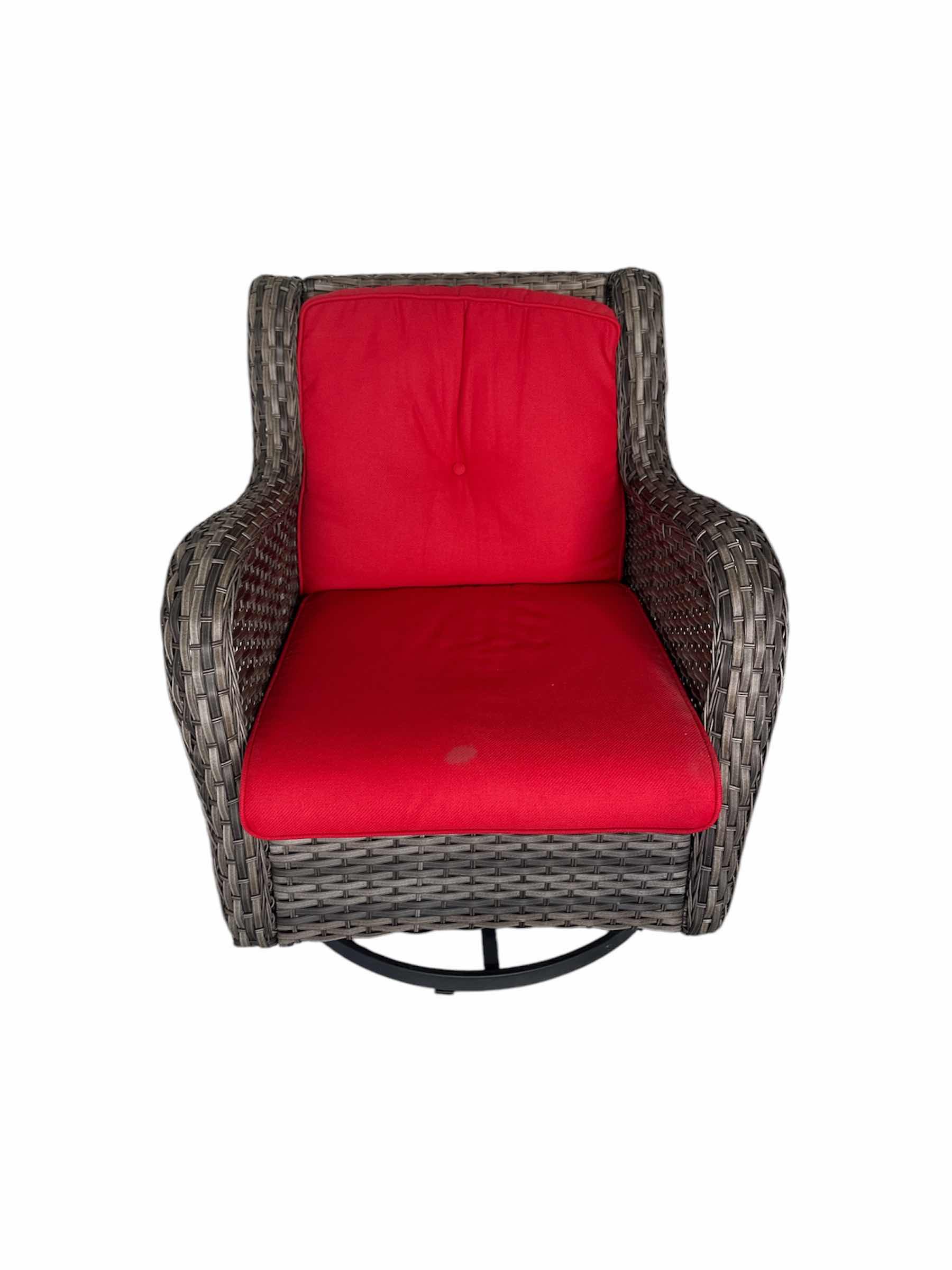 Photo 1 of WICKER GLIDING PATIO ROCKER 30” X 25” H35”