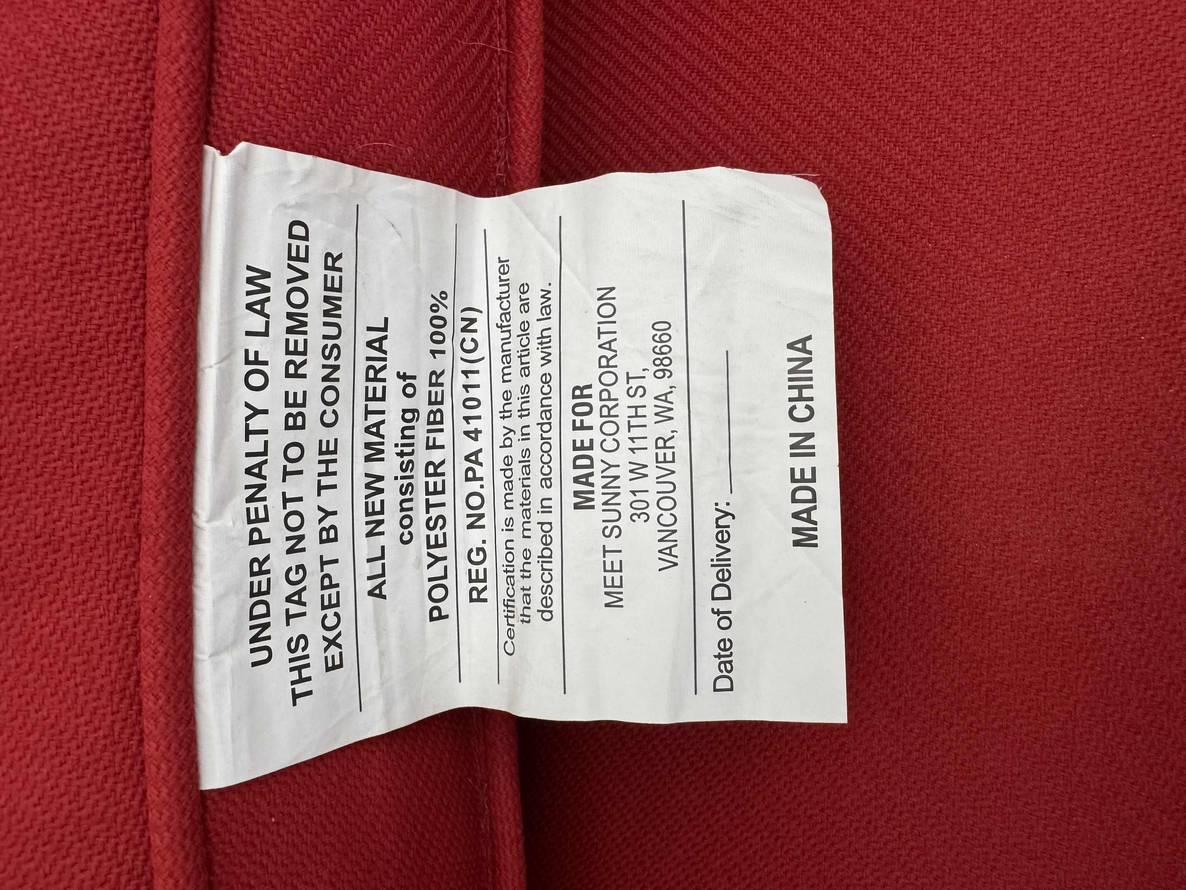 Photo 5 of OUTDOOR WICKER GLIDING PATIO ROCKER WITH RED CUSHIONS

30” X 25” X H35”