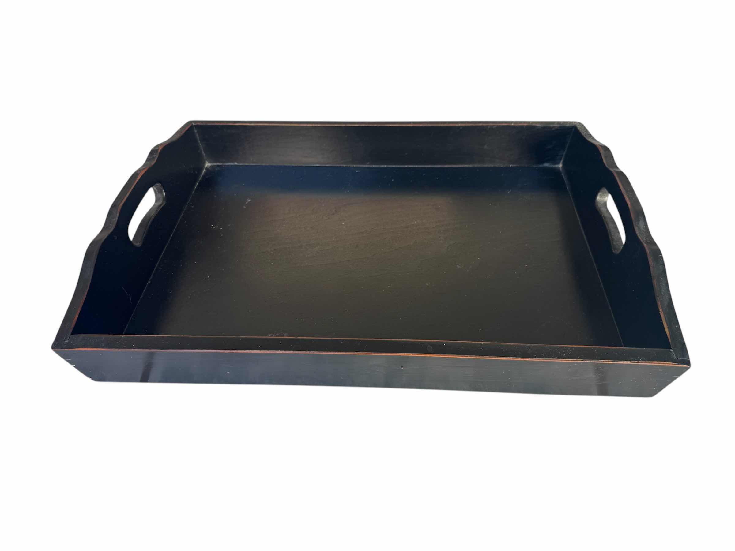 Photo 4 of ASSORTED CUPS/GLASSWARE WITH WOODEN TRAY