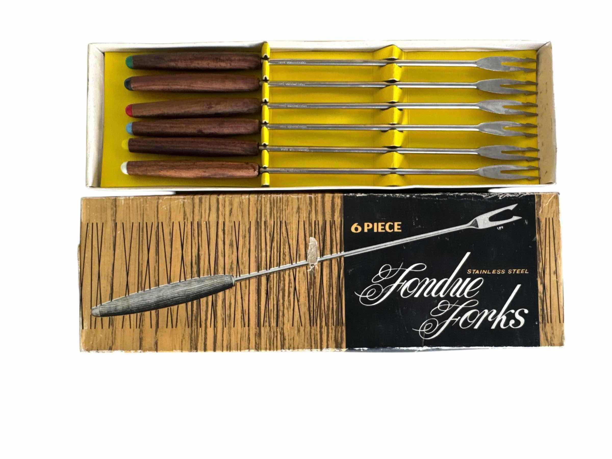 Photo 1 of FONDUE POT AND FORKS