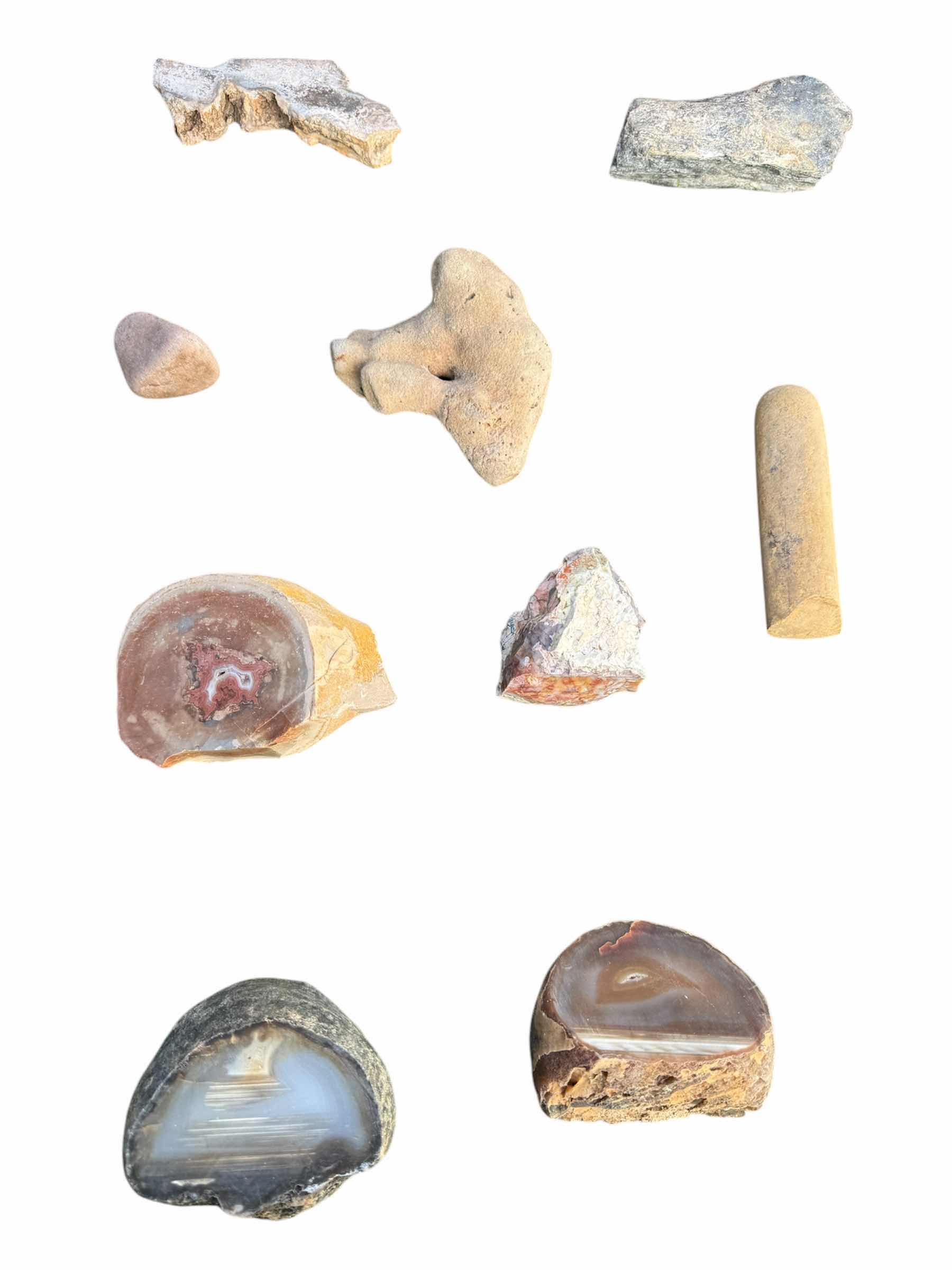 Photo 1 of ROCK COLLECTION, GEODES, PETRIFIED WOOD